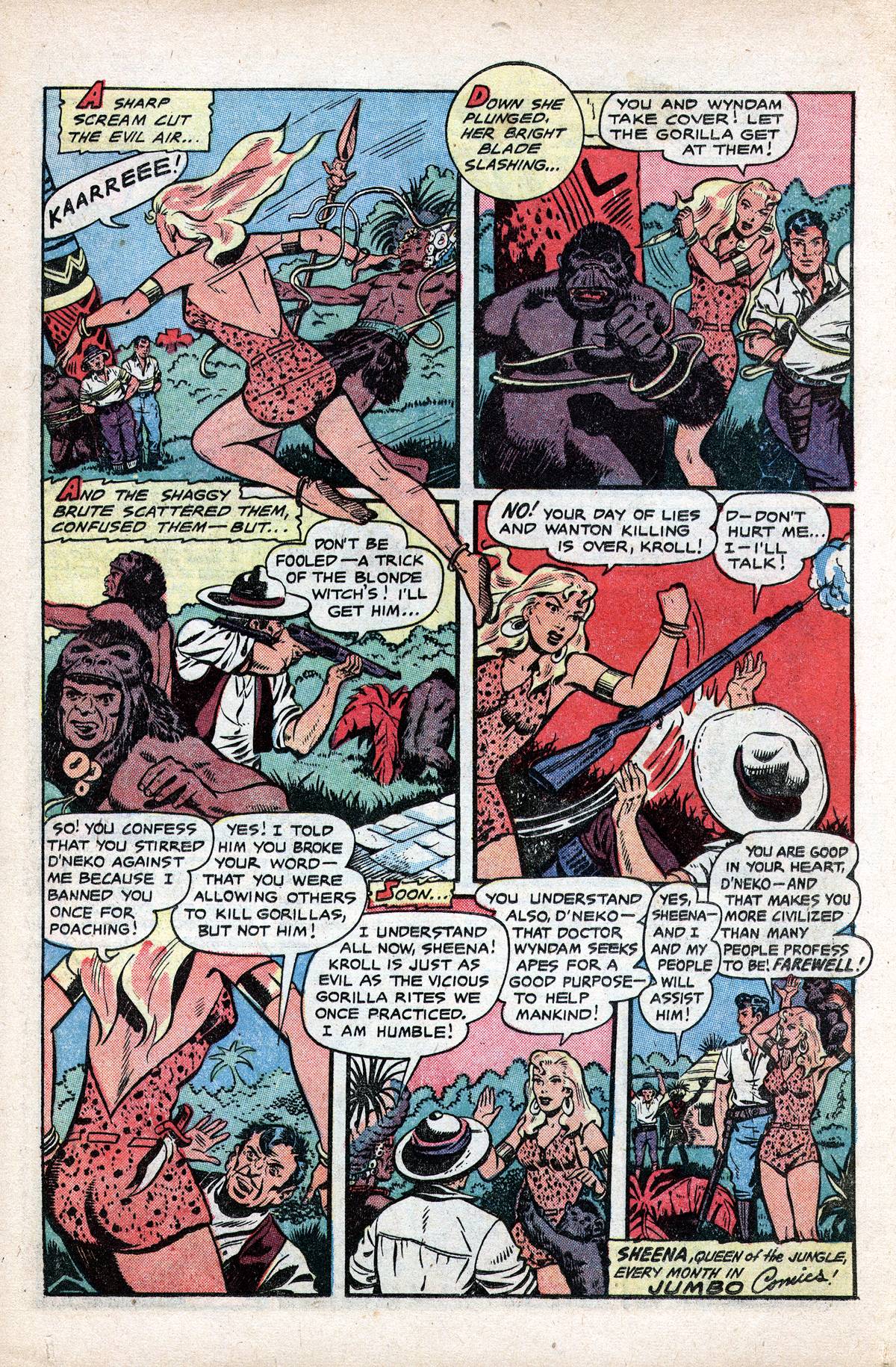 Read online Jumbo Comics comic -  Issue #159 - 12