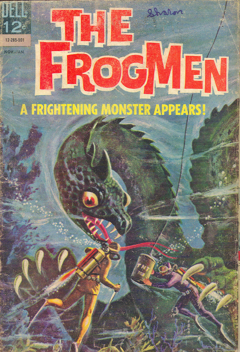 Read online The Frogmen comic -  Issue #11 - 1