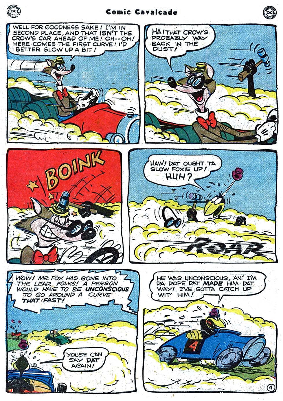 Read online Comic Cavalcade comic -  Issue #38 - 6