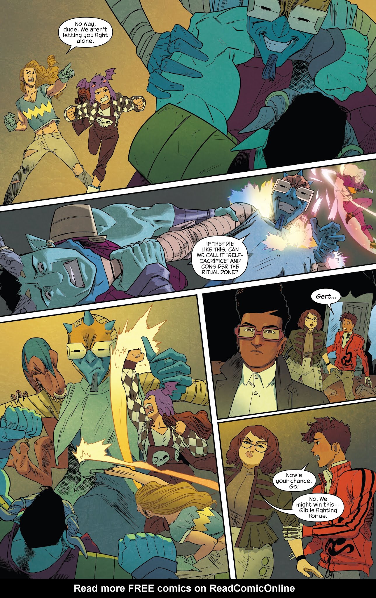 Read online Runaways (2017) comic -  Issue #17 - 18