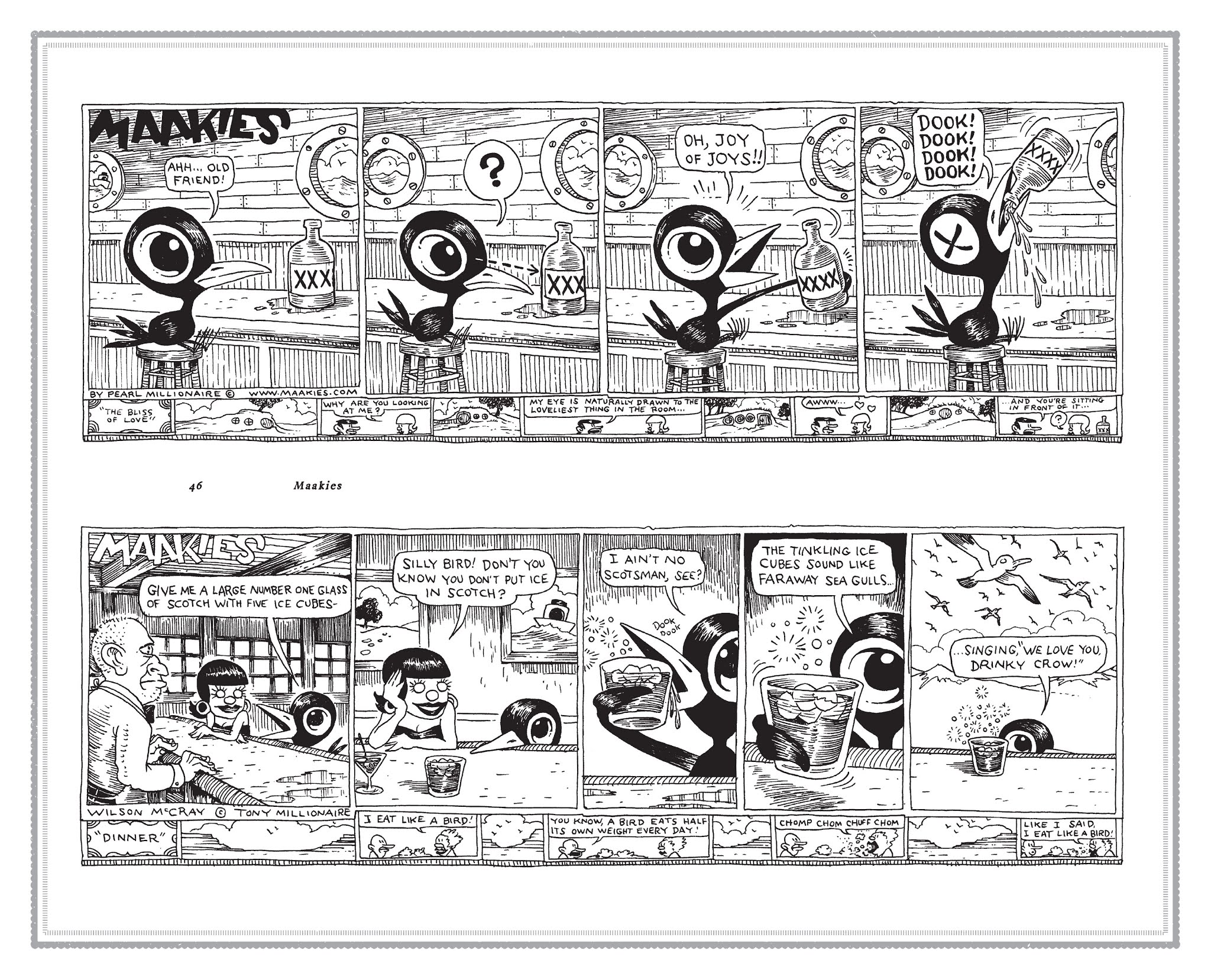 Read online Drinky Crow Drinks Again comic -  Issue # TPB - 46