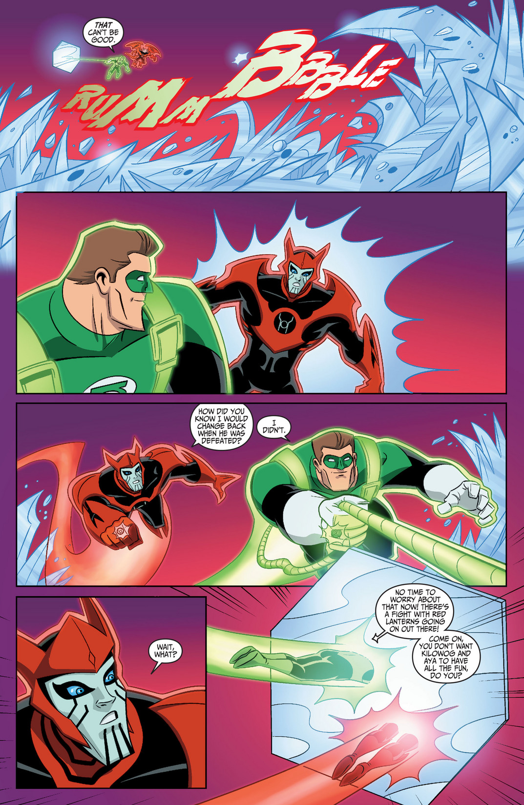 Read online Green Lantern: The Animated Series comic -  Issue #9 - 11