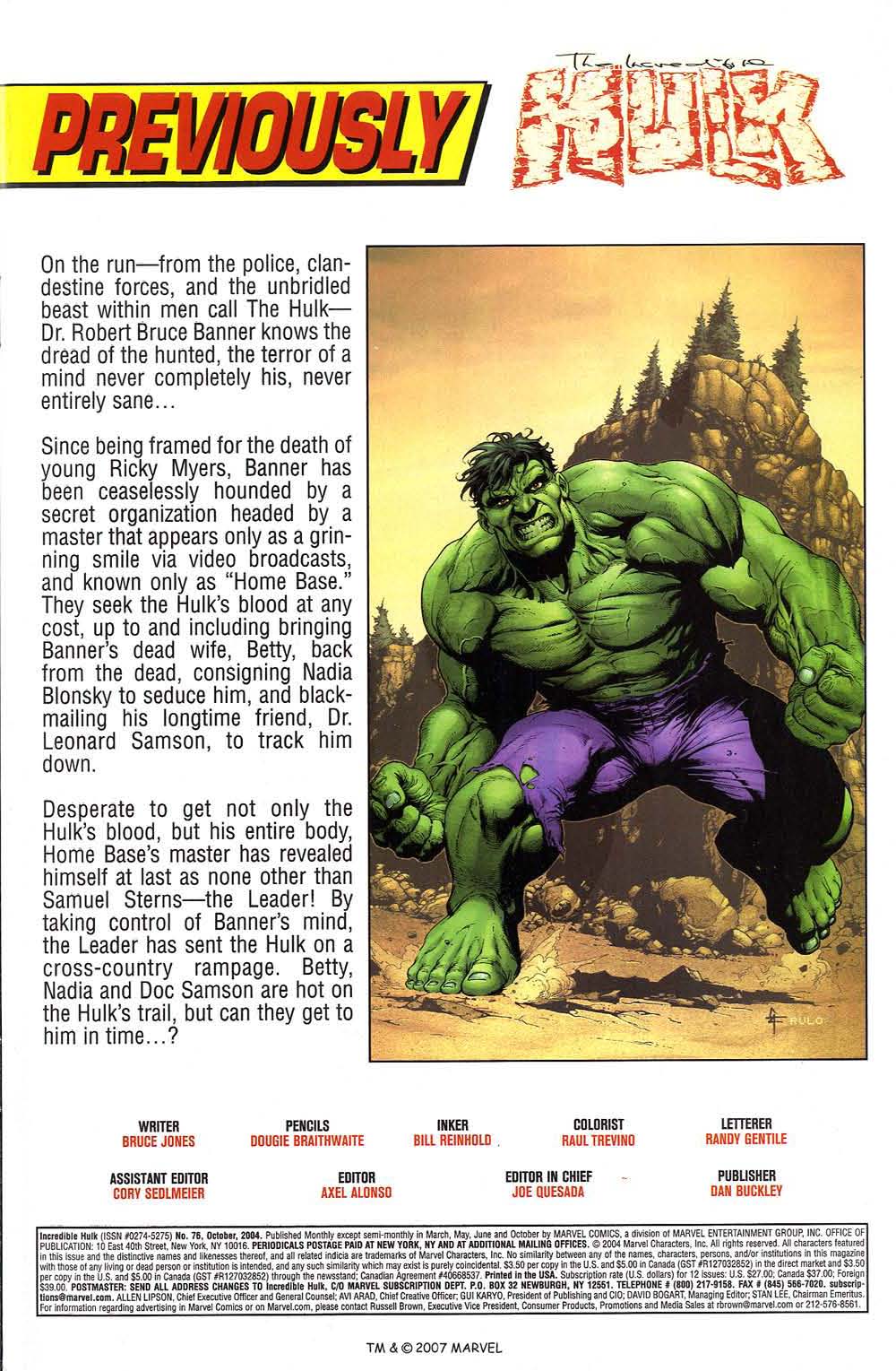 Read online The Incredible Hulk (2000) comic -  Issue #76 - 3