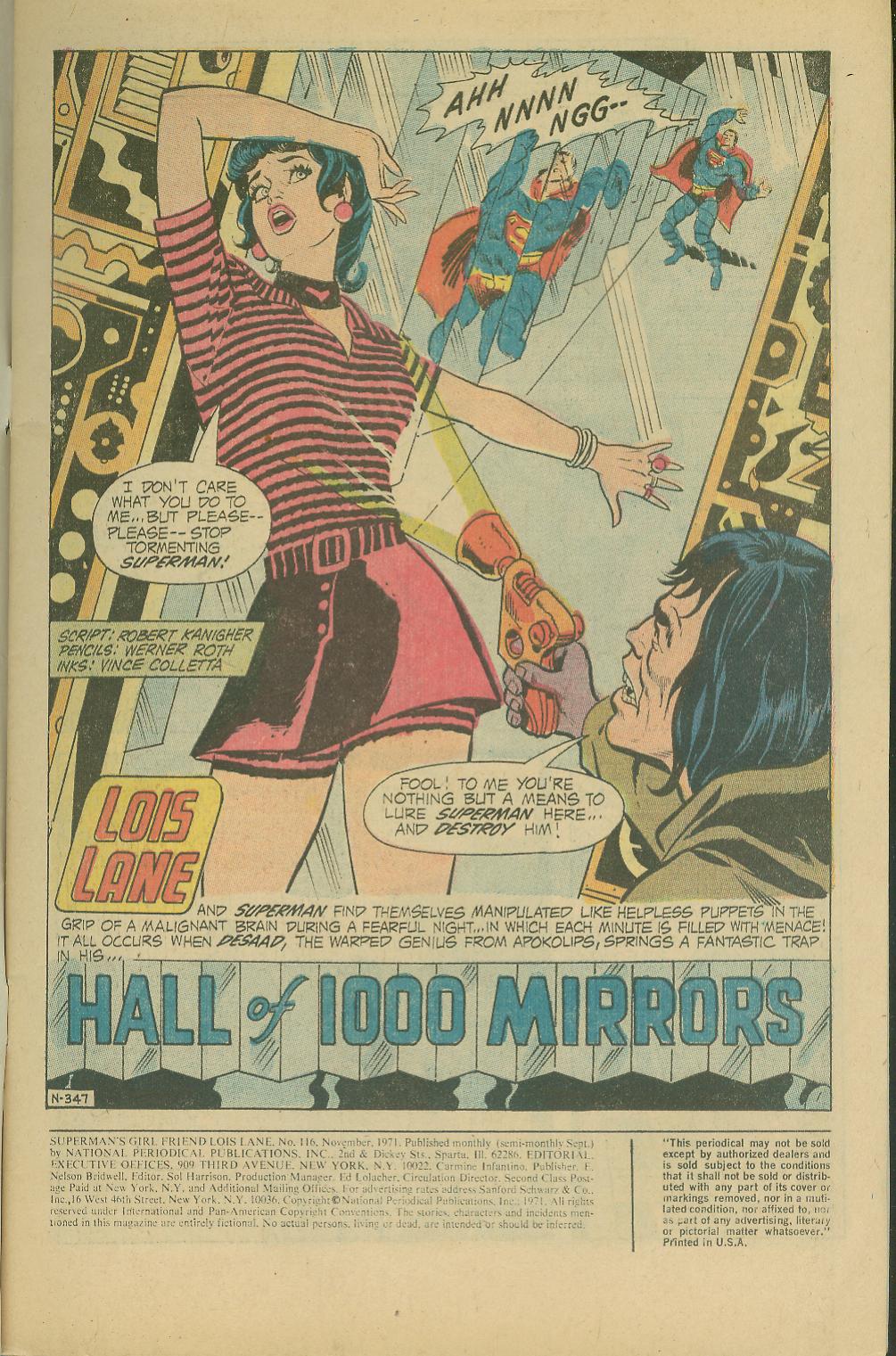 Read online Superman's Girl Friend, Lois Lane comic -  Issue #116 - 3