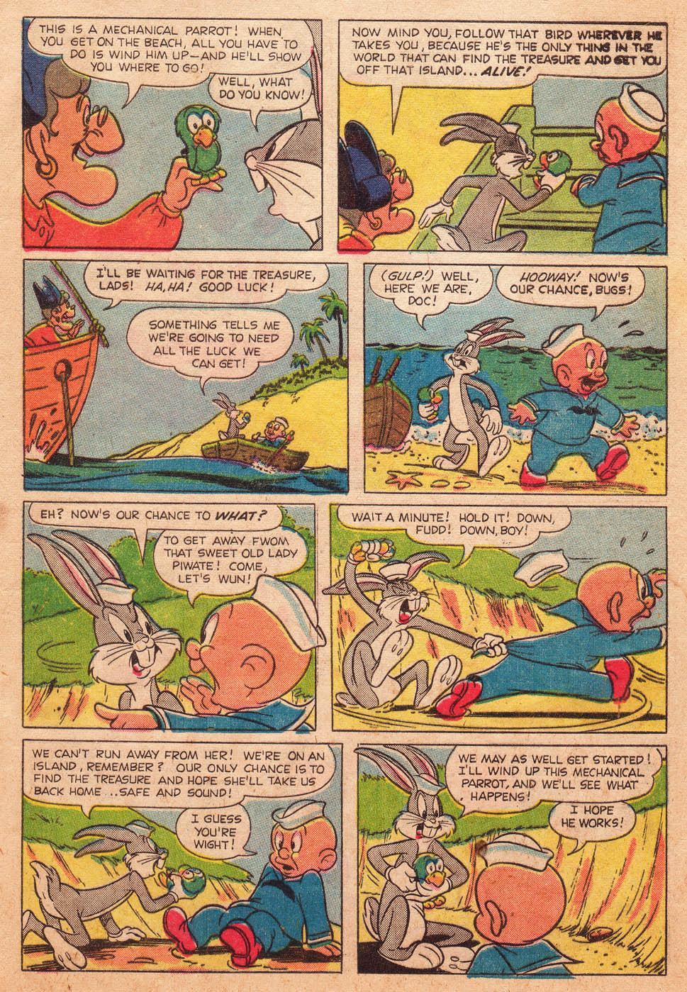 Read online Bugs Bunny comic -  Issue #53 - 9