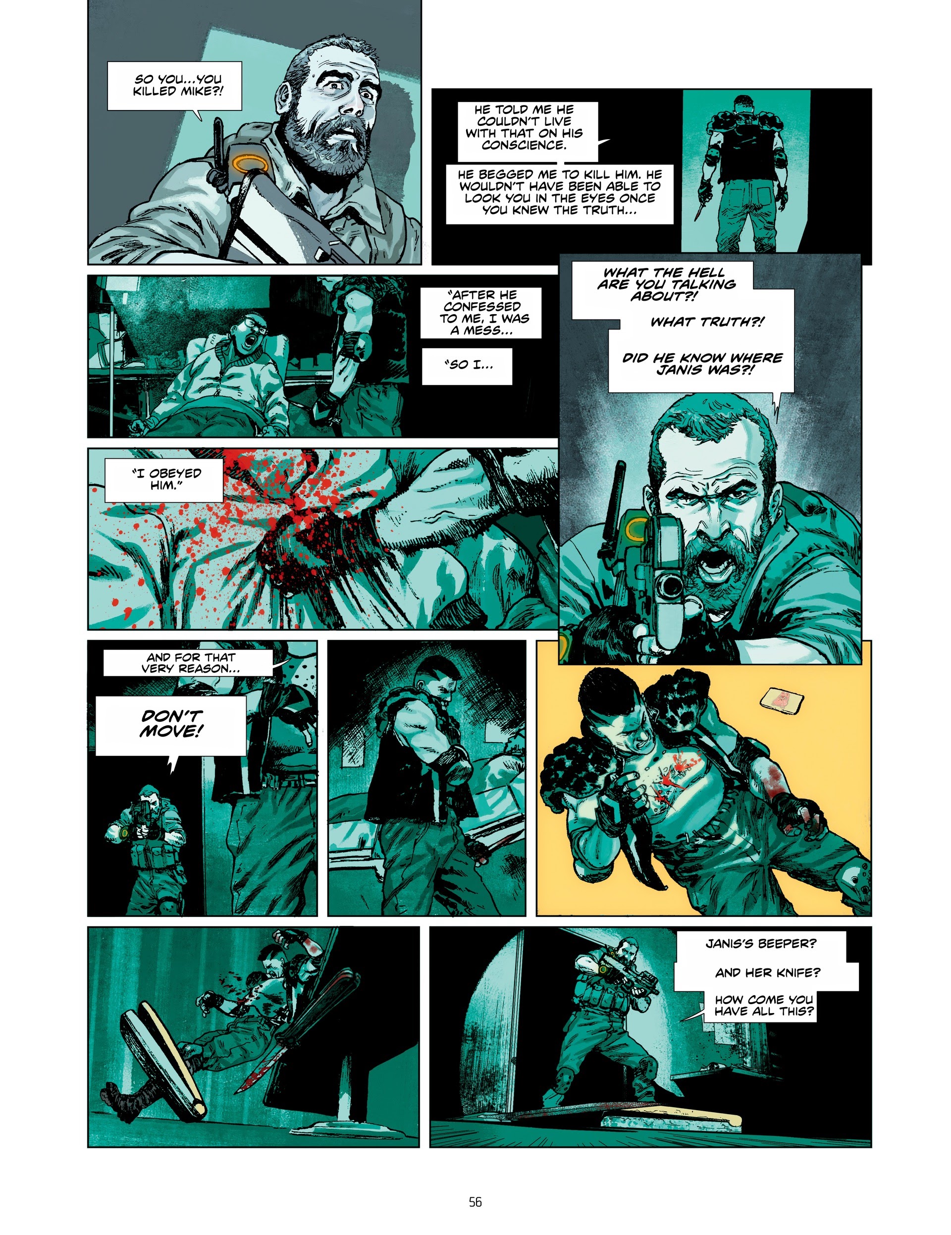 Read online Tom Clancy's The Division: Remission comic -  Issue # Full - 56