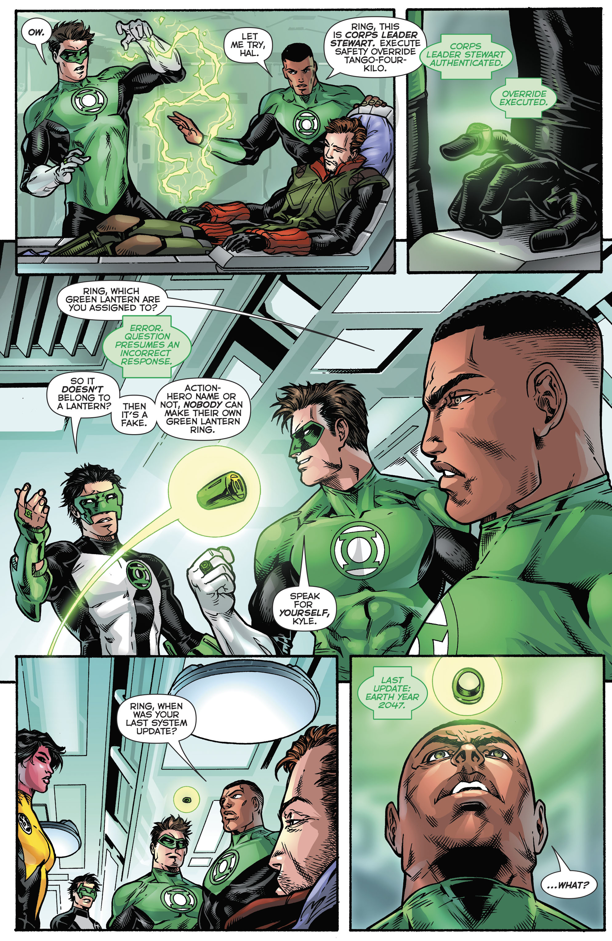 Read online Hal Jordan And The Green Lantern Corps comic -  Issue #19 - 5