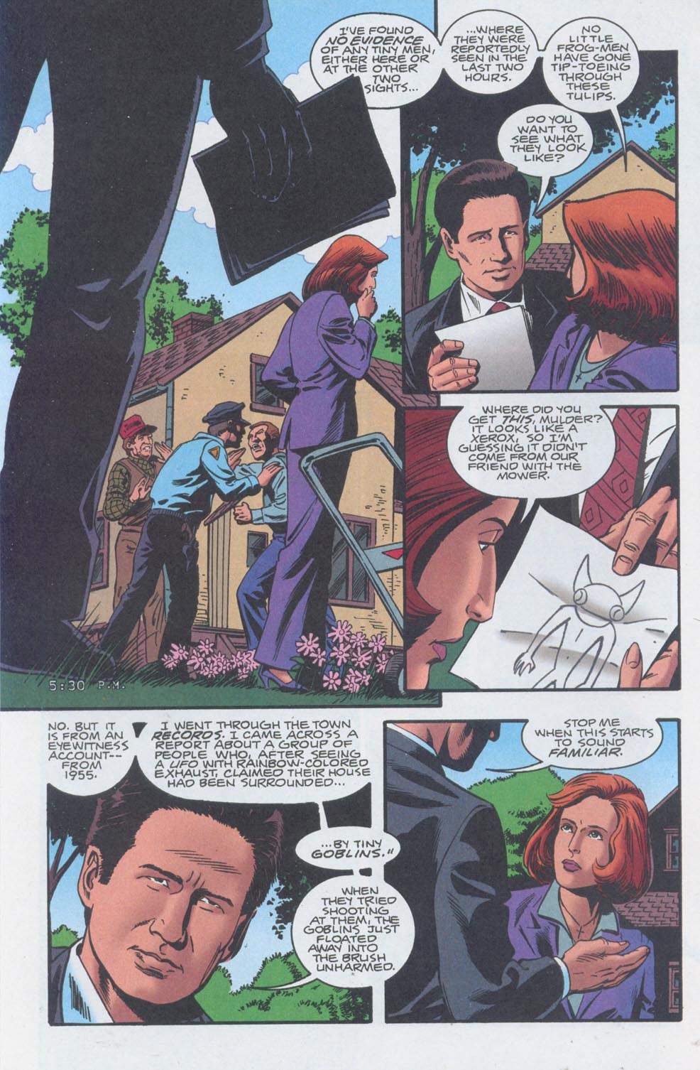 Read online The X-Files (1995) comic -  Issue #32 - 12
