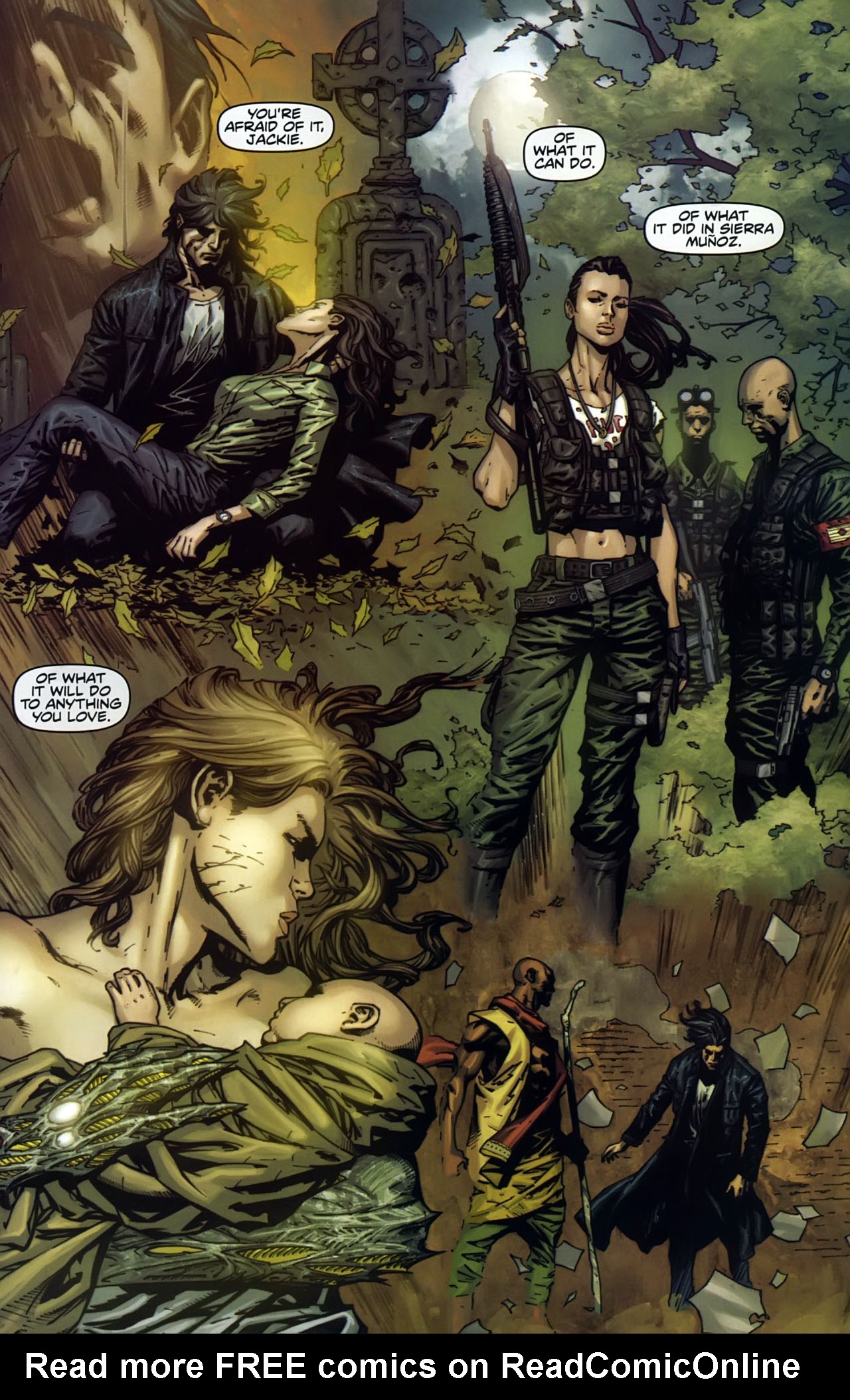 Read online The Darkness (2007) comic -  Issue #77 - 16