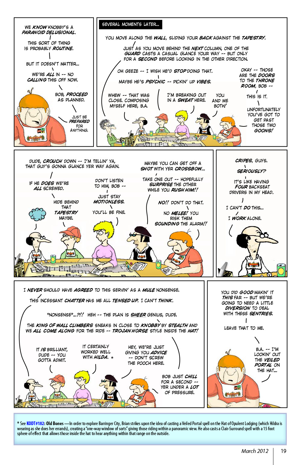 Read online Knights of the Dinner Table comic -  Issue #185 - 21