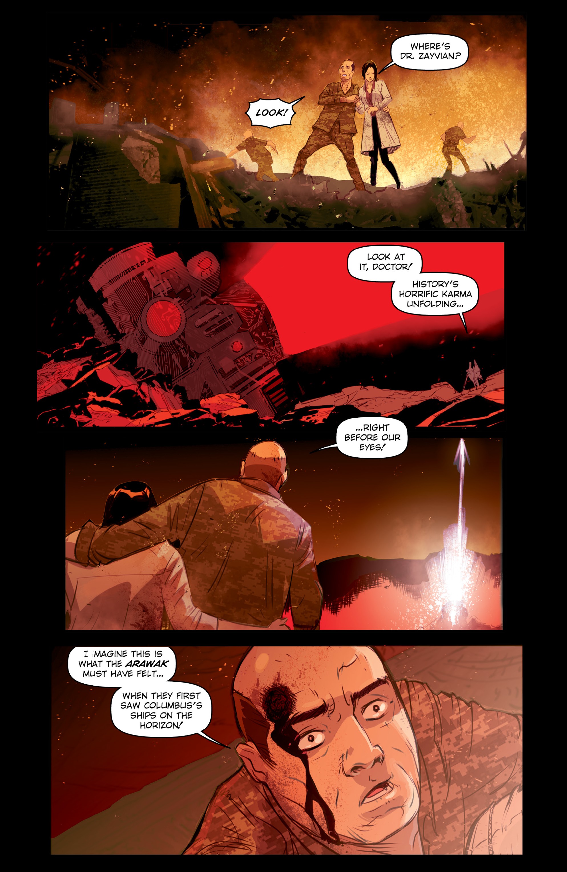 Read online The Warning comic -  Issue #5 - 10