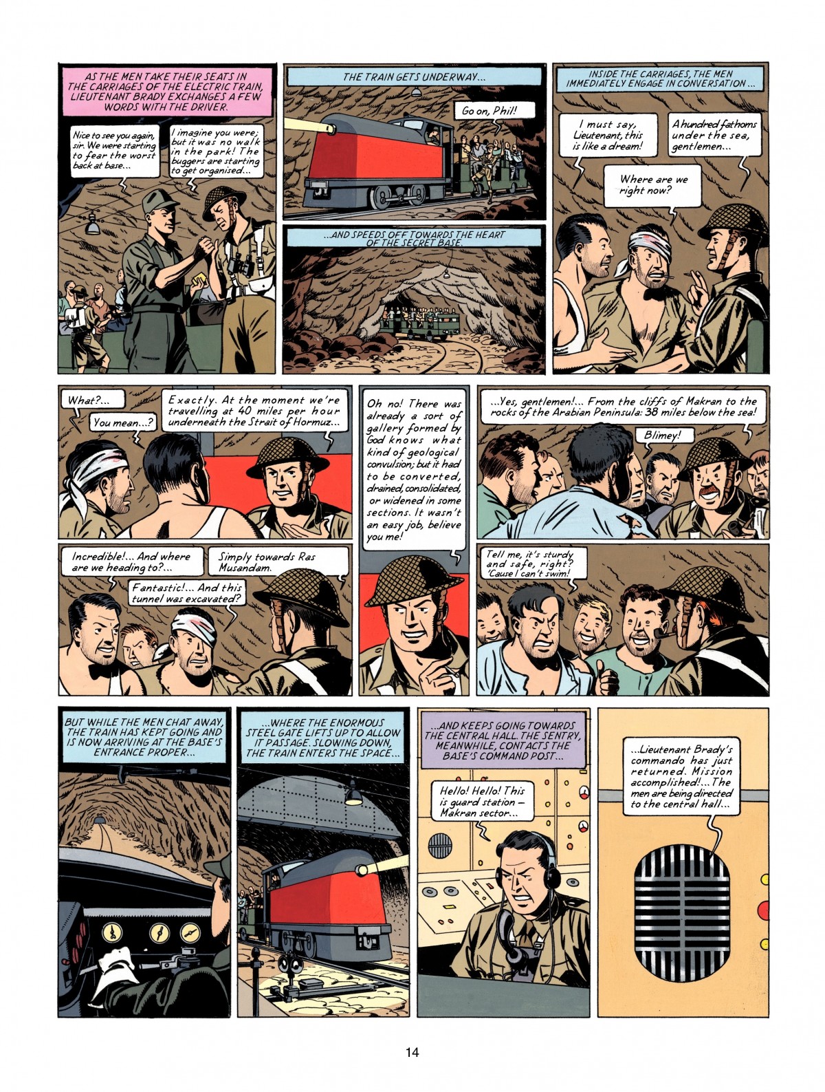 Read online Blake & Mortimer comic -  Issue #17 - 14