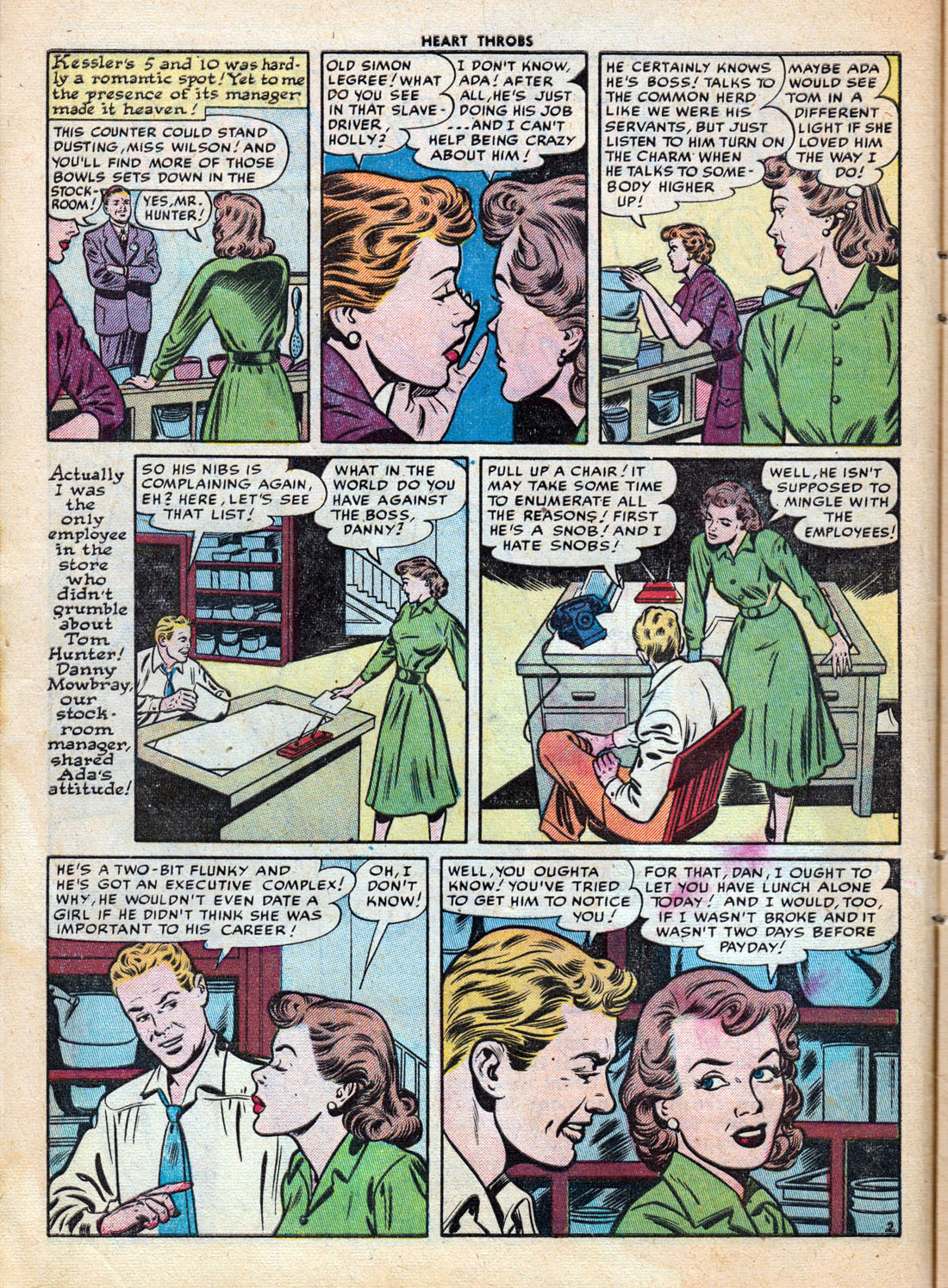 Read online Heart Throbs comic -  Issue #34 - 4