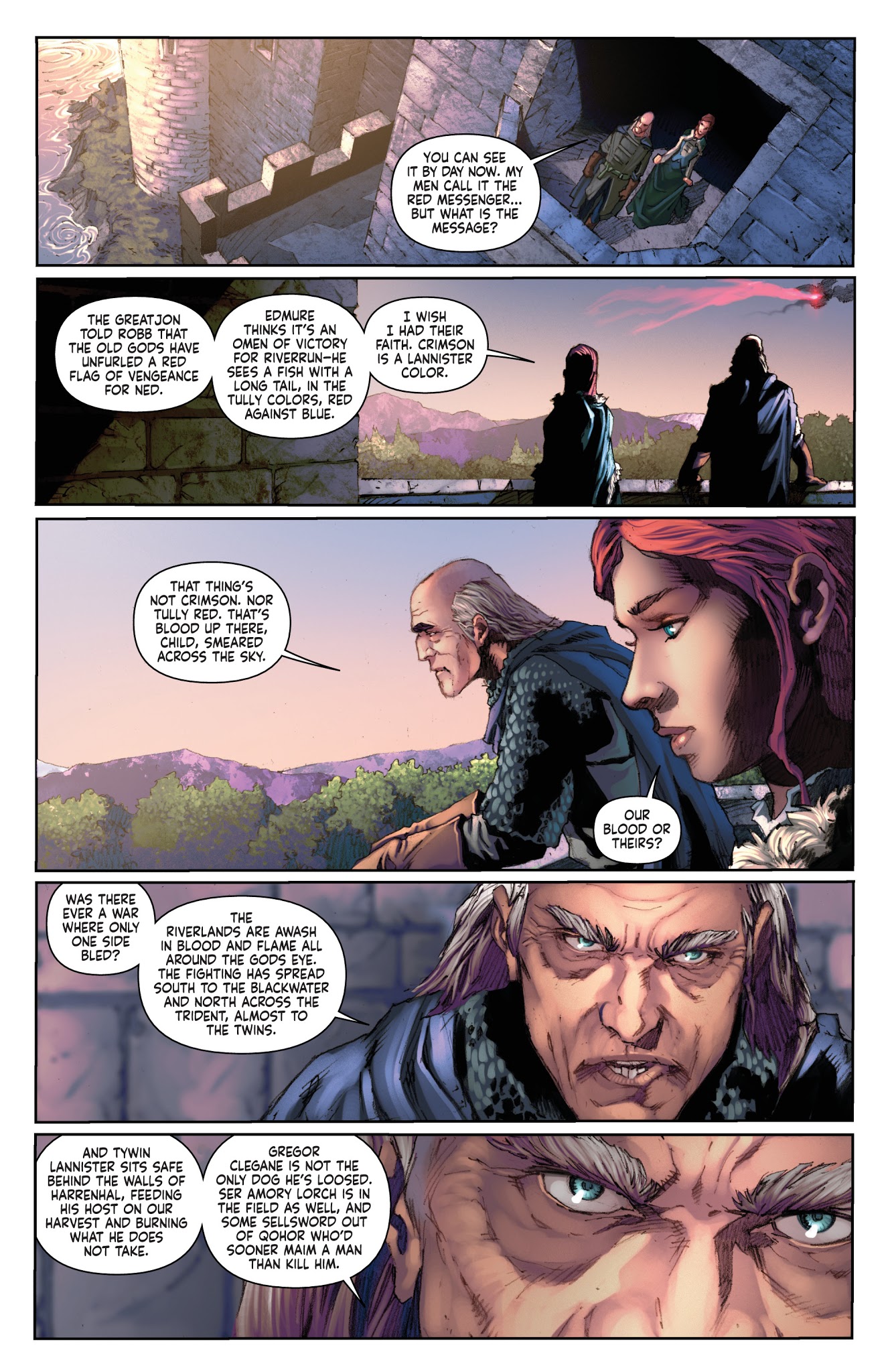 Read online A Clash of Kings comic -  Issue #4 - 22