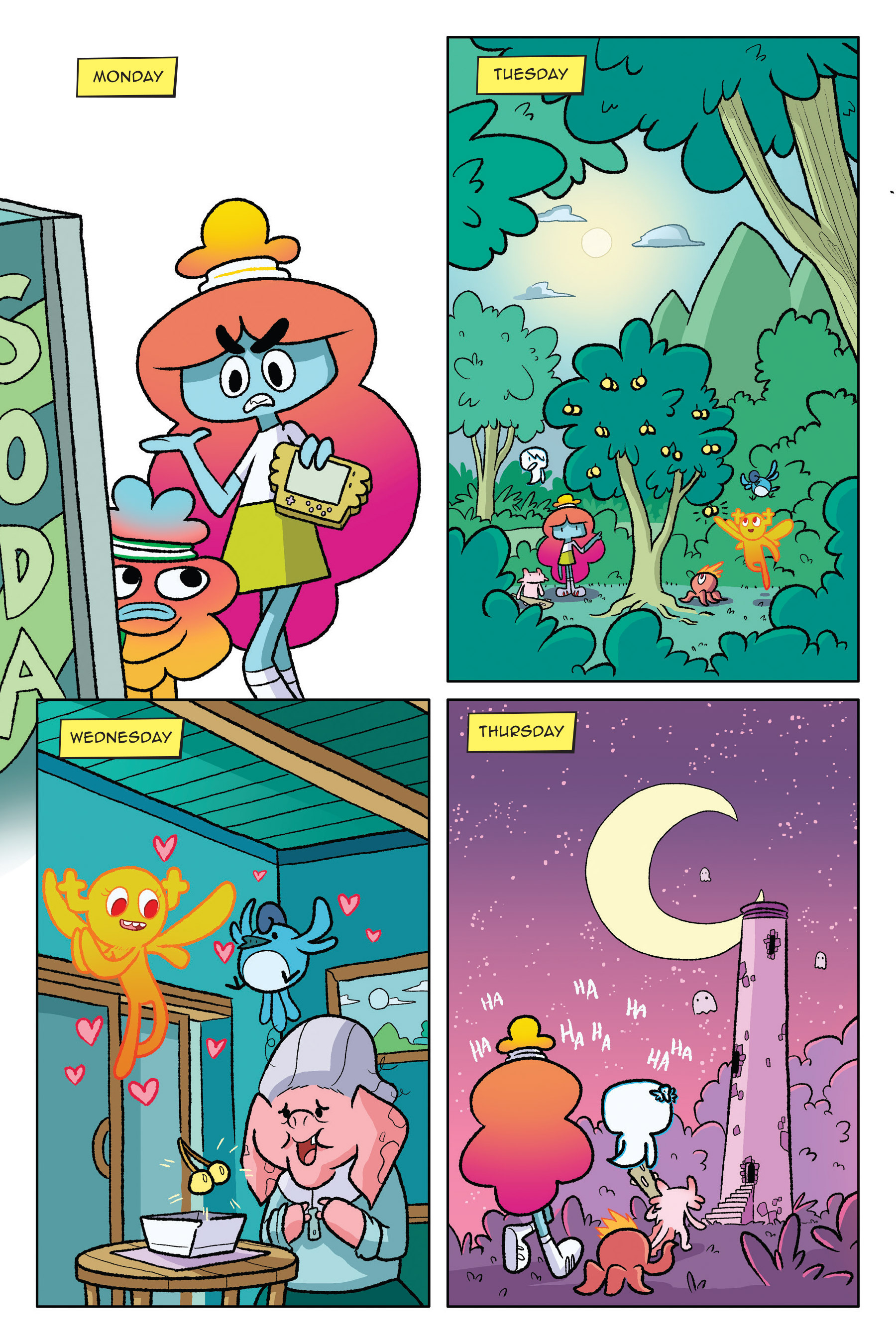 Read online The Amazing World of Gumball: Cheat Code comic -  Issue # Full - 131