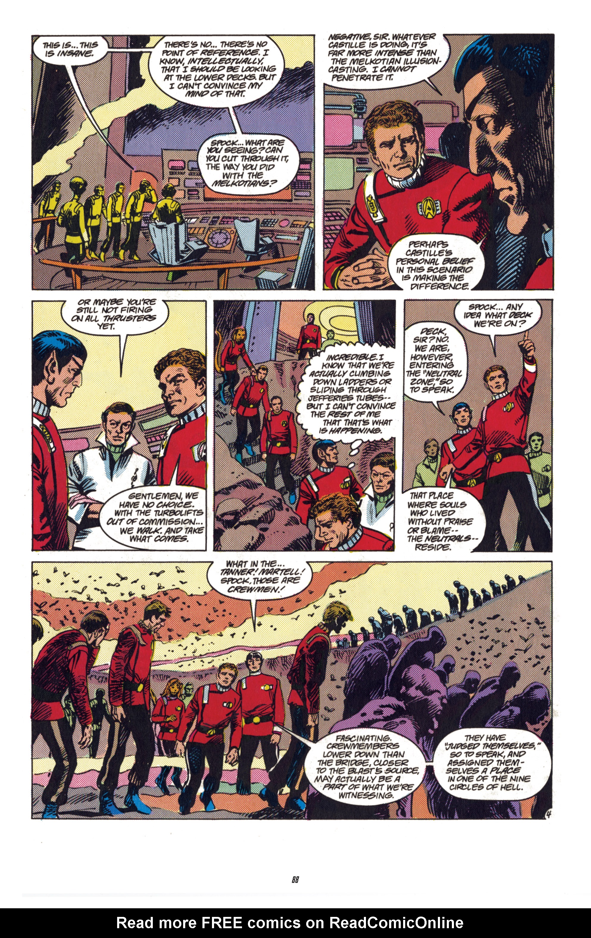 Read online Star Trek Classics comic -  Issue #5 - 86