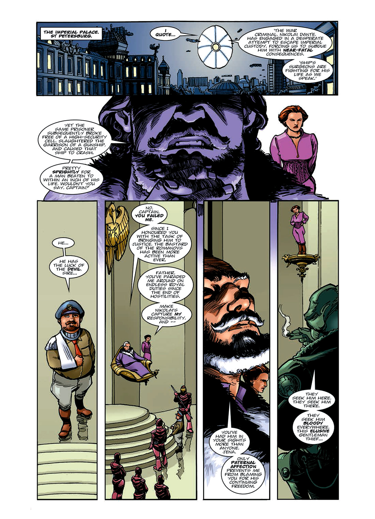 Read online Nikolai Dante comic -  Issue # TPB 6 - 38