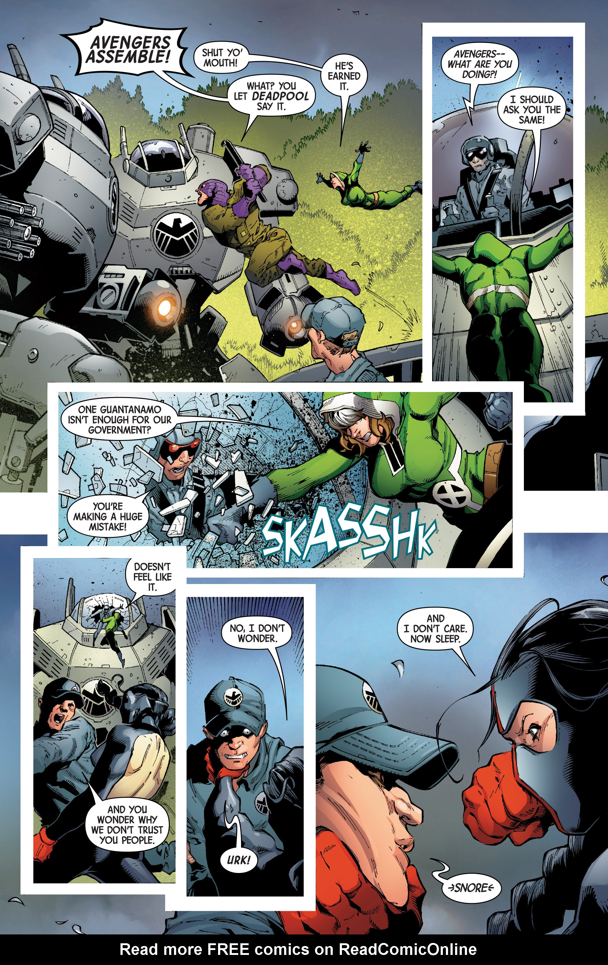 Read online Uncanny Avengers [II] comic -  Issue #7 - 17