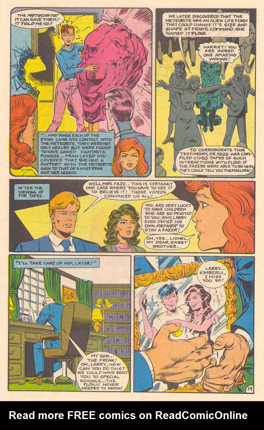 Read online Faze One Fazers comic -  Issue #4 - 21