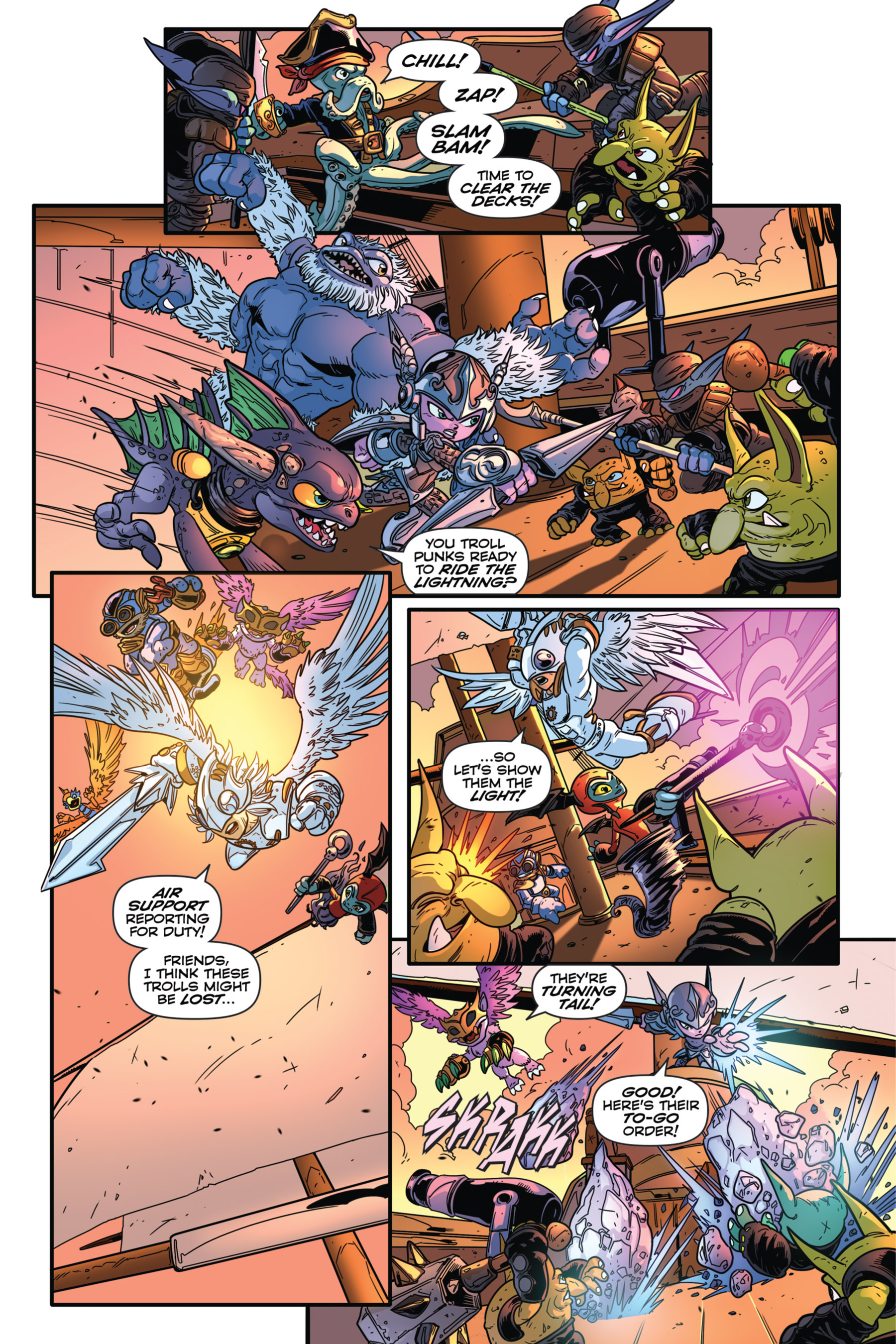 Read online Skylanders: Rift Into Overdrive comic -  Issue # Full - 46