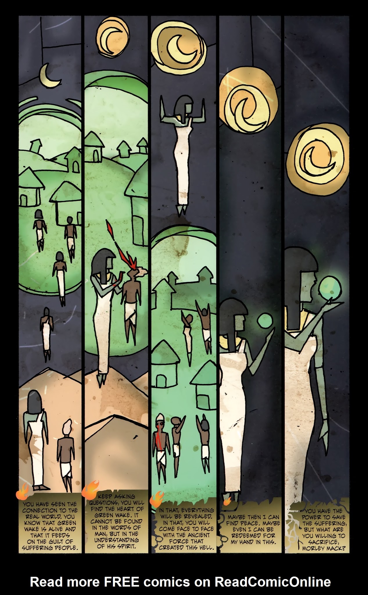 Read online Green Wake comic -  Issue #7 - 11