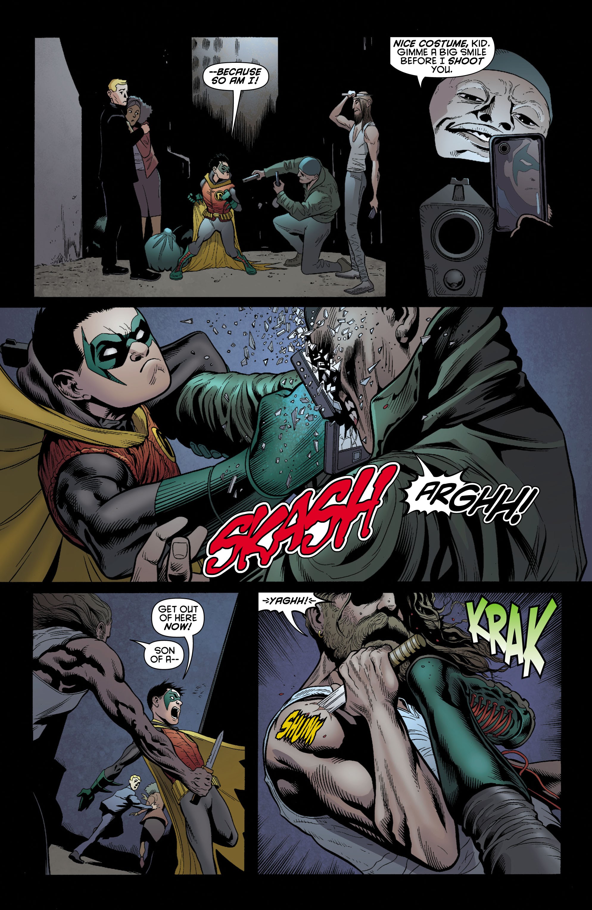 Read online Batman and Robin by Peter J. Tomasi and Patrick Gleason Omnibus comic -  Issue # TPB (Part 2) - 16