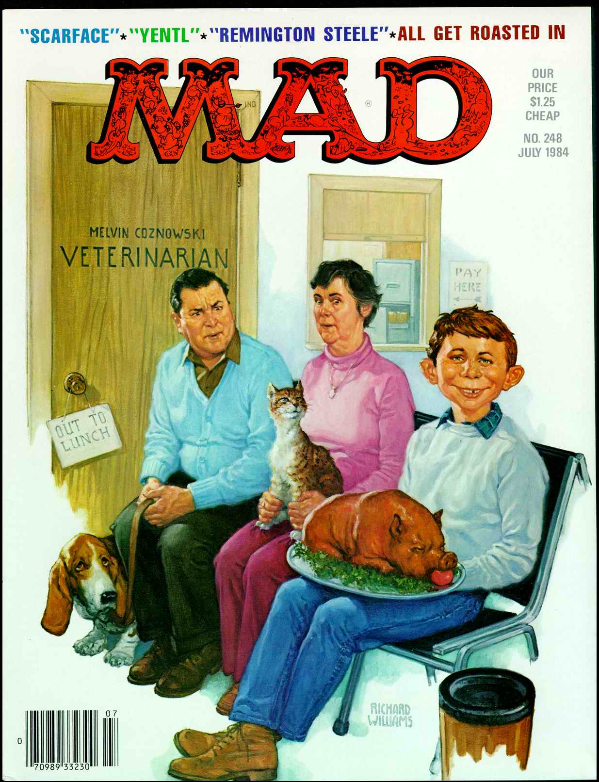 Read online MAD comic -  Issue #248 - 1