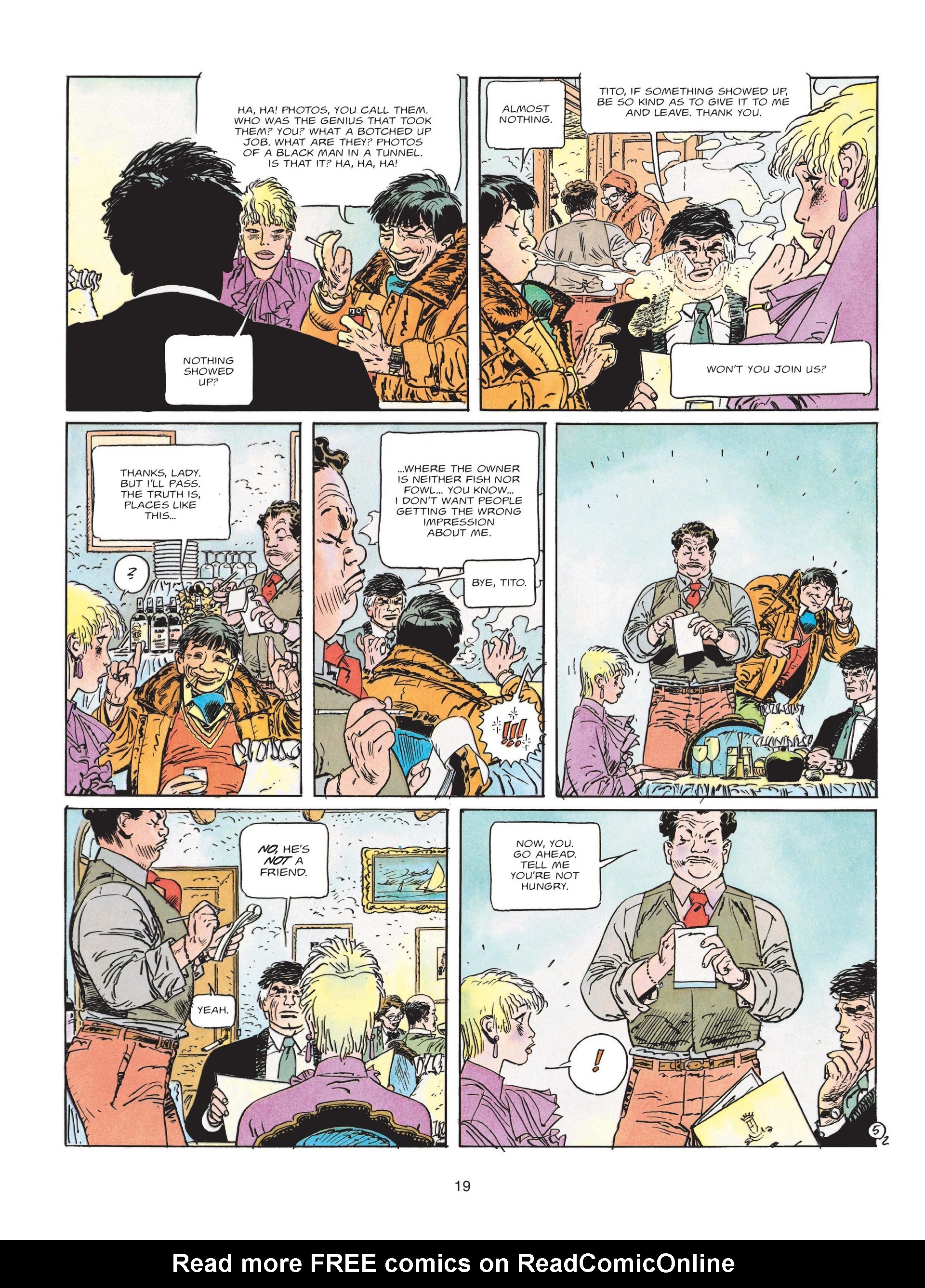 Read online Taxi comic -  Issue #1 - 21