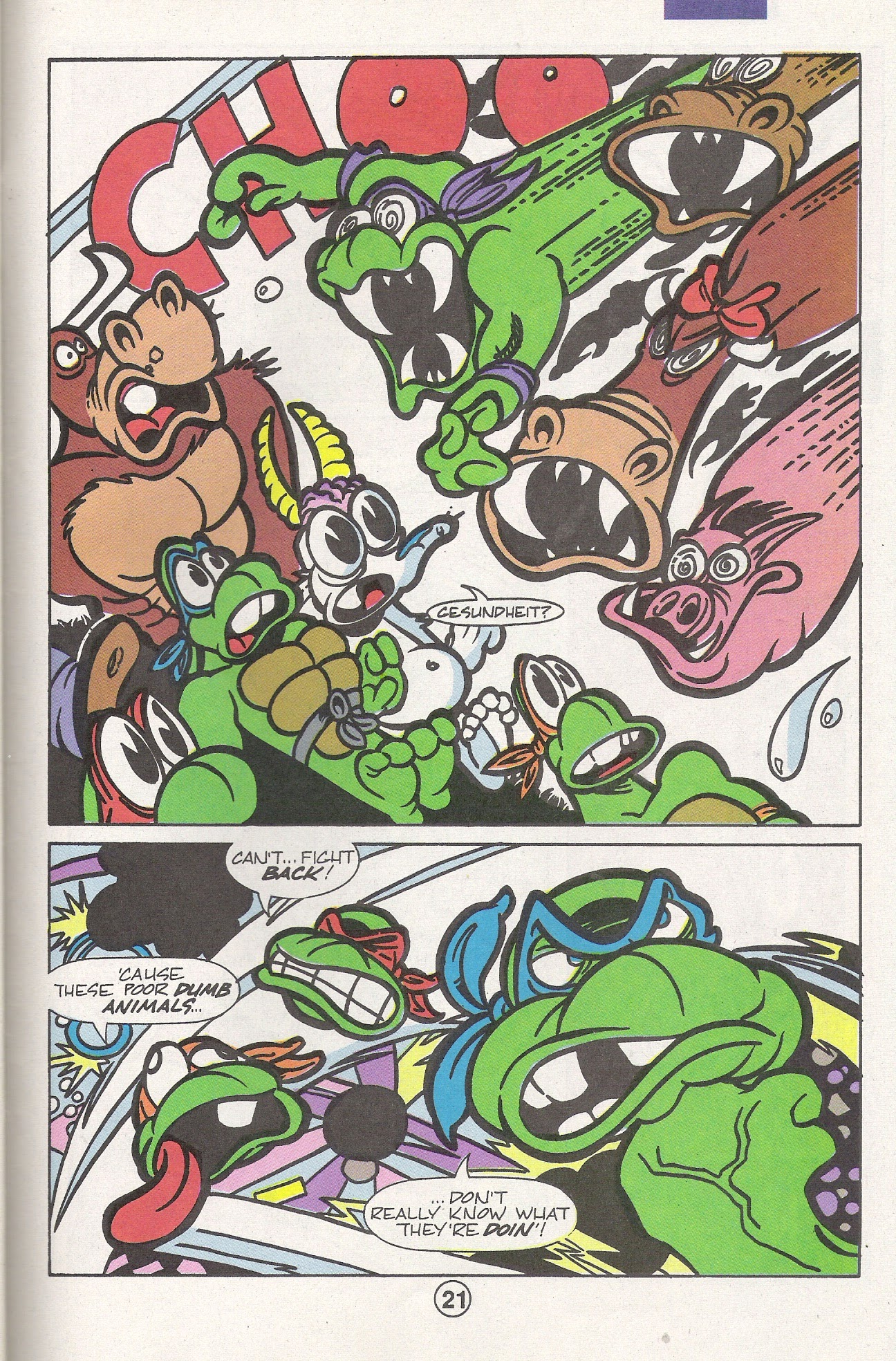 Read online Teenage Mutant Ninja Turtles Adventures (1989) comic -  Issue # _Special 4 - 55