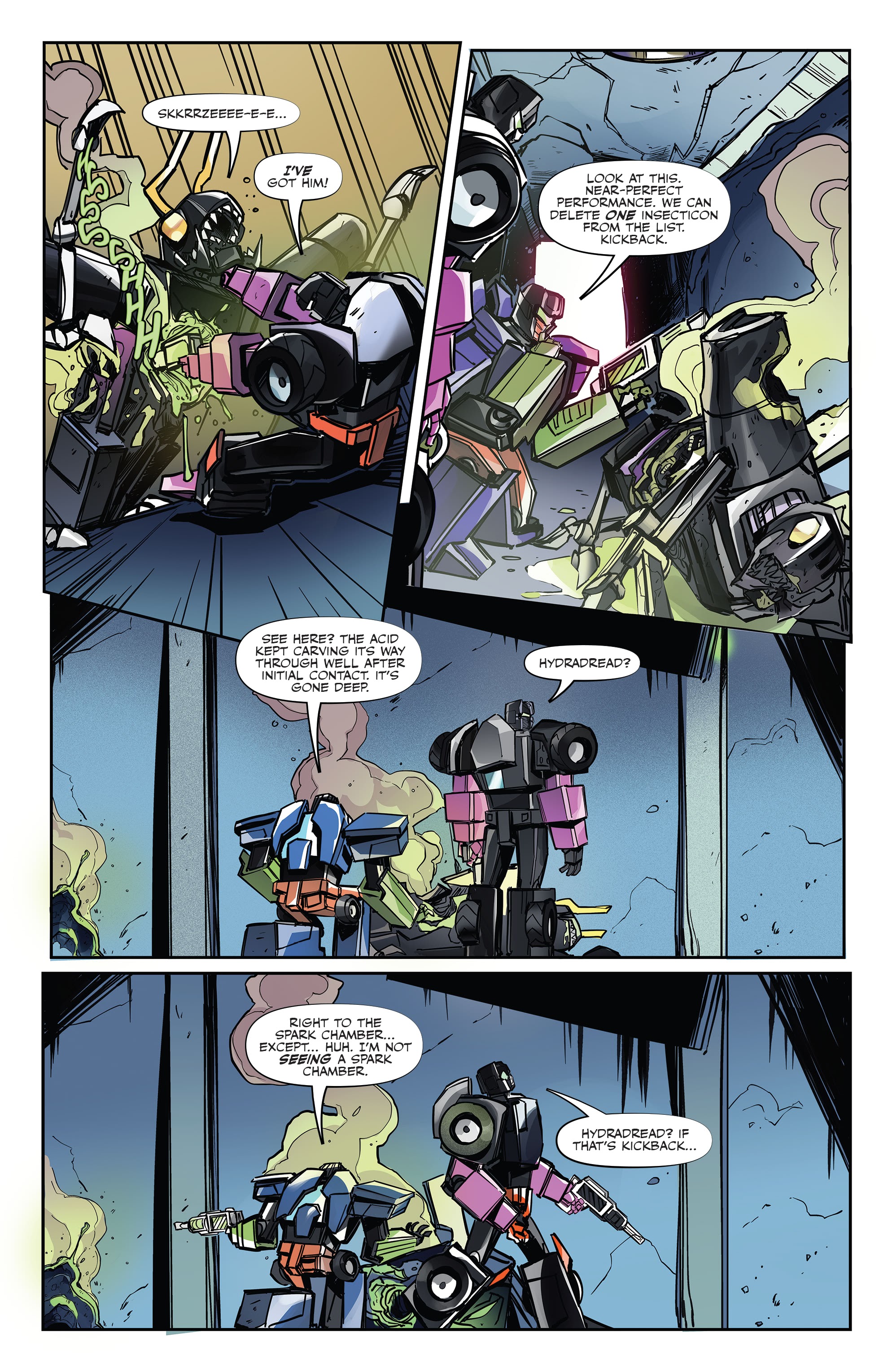 Read online Transformers: Escape comic -  Issue #4 - 15