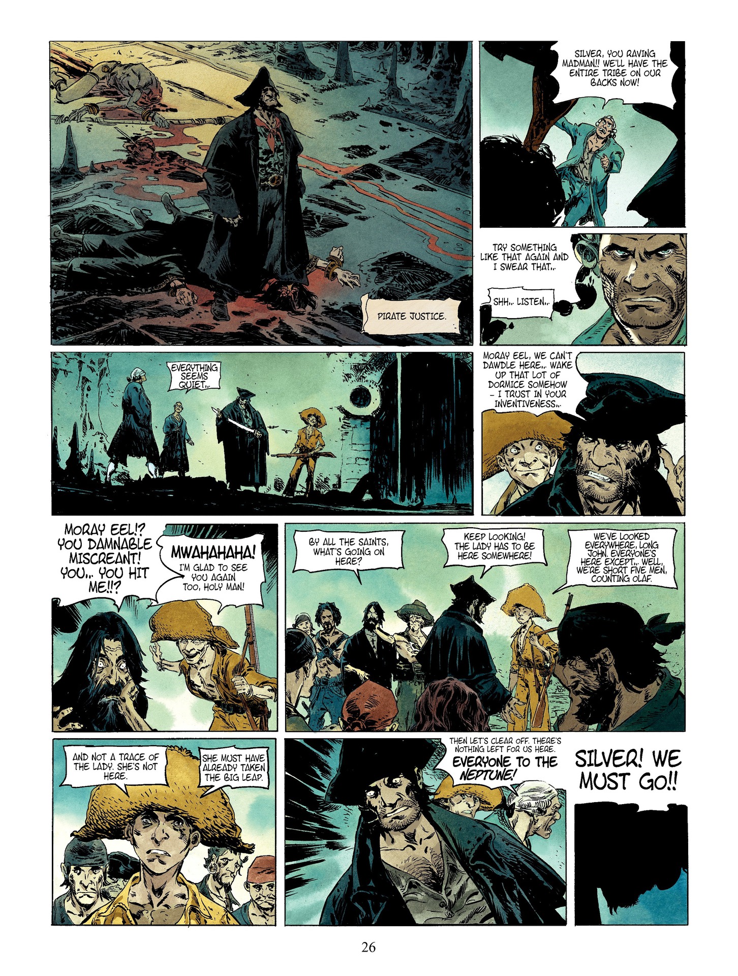 Read online Long John Silver comic -  Issue #4 - 28