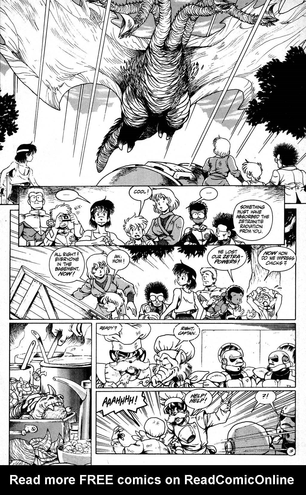 Read online Ninja High School (1986) comic -  Issue #35 - 17