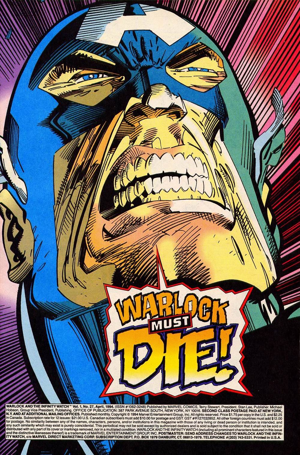 Read online Warlock and the Infinity Watch comic -  Issue #27 - 2