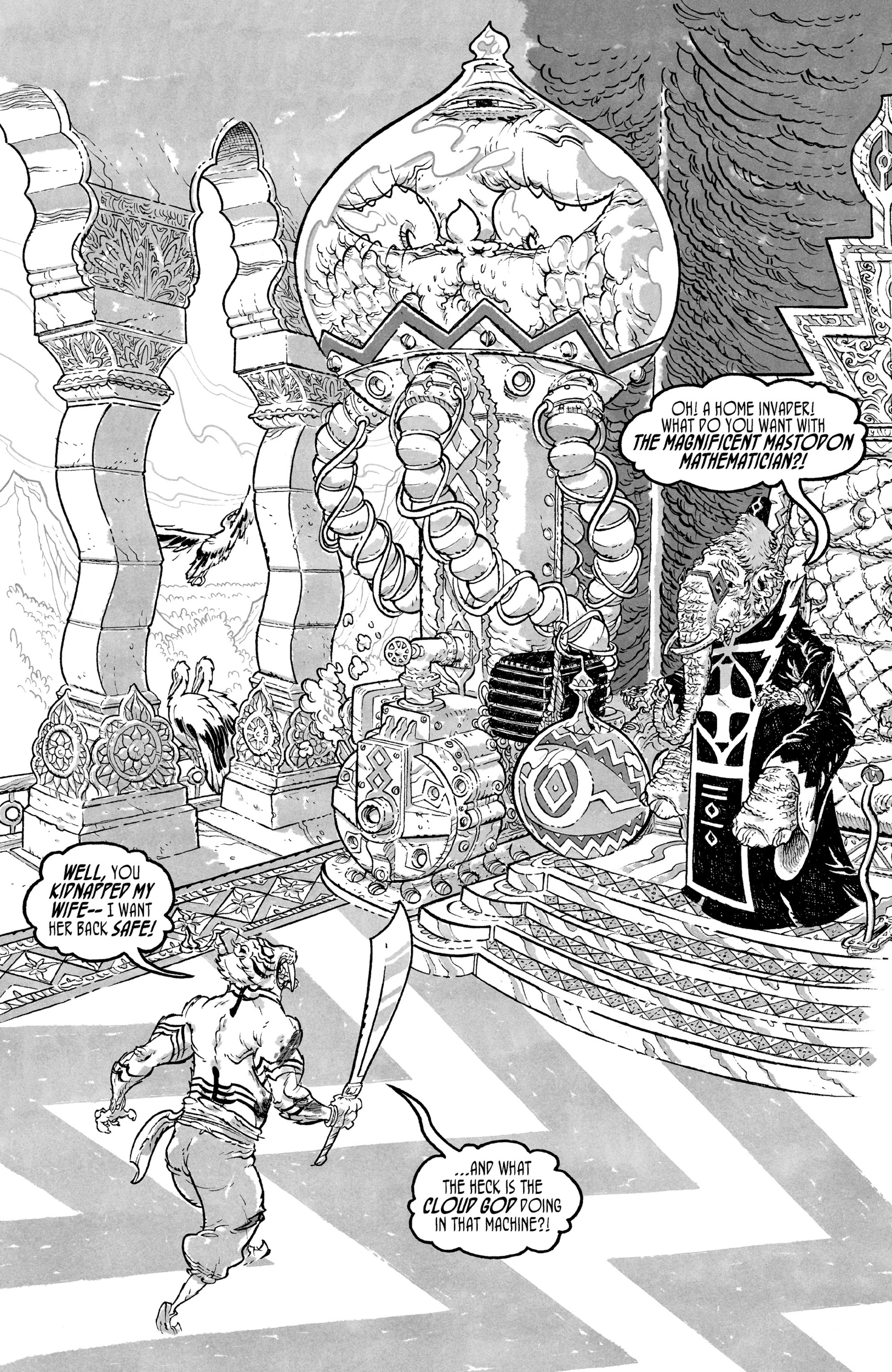 Read online Sabertooth Swordsman comic -  Issue # TPB - 80
