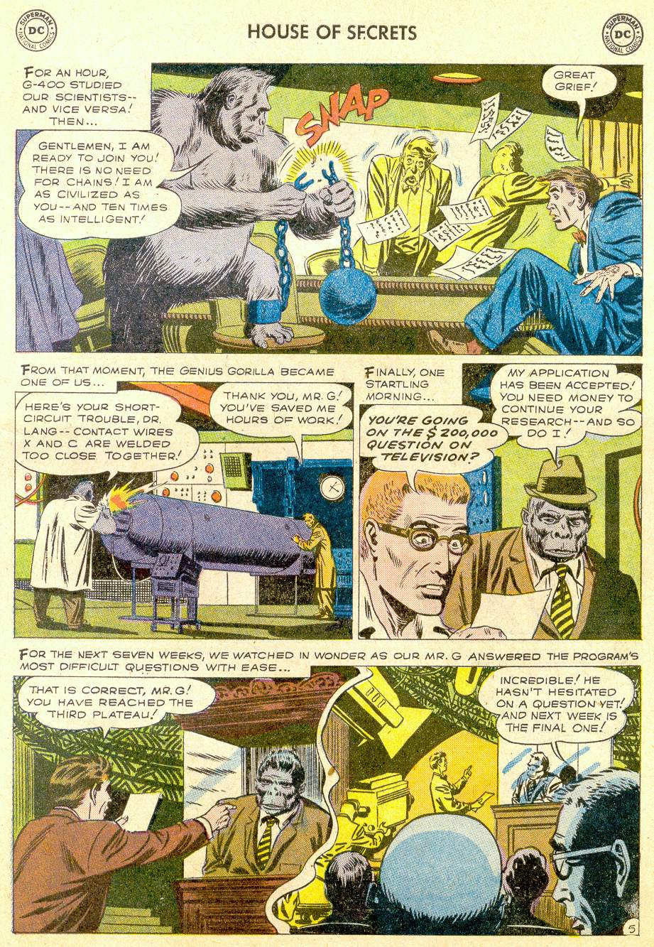 Read online House of Secrets (1956) comic -  Issue #16 - 29