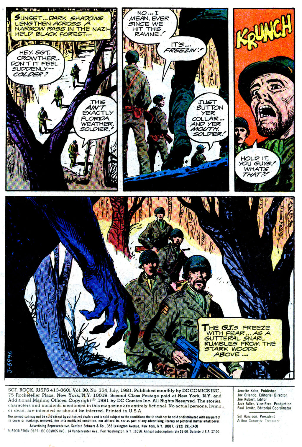 Read online Sgt. Rock comic -  Issue #354 - 2