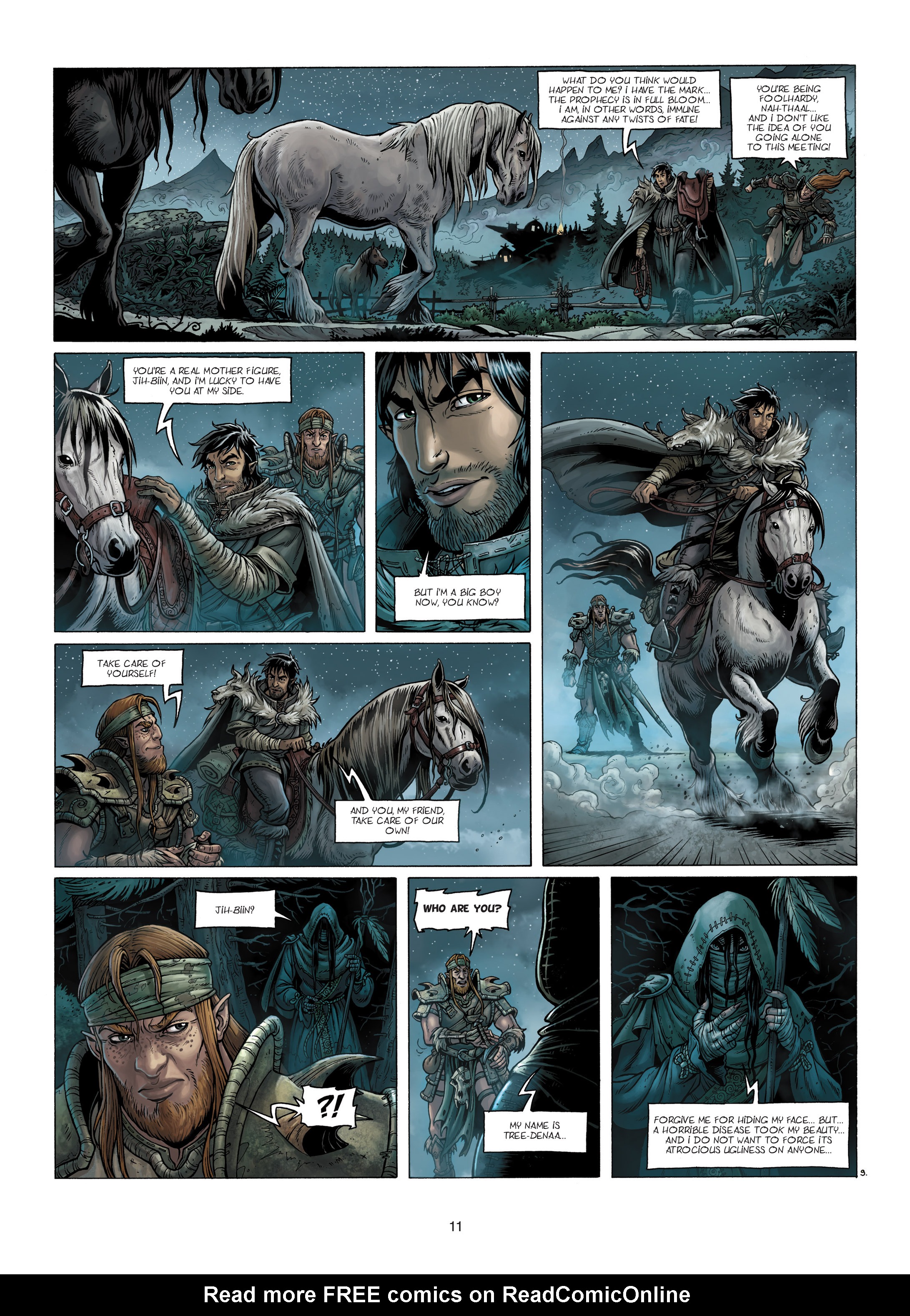 Read online Elves comic -  Issue #4 - 11
