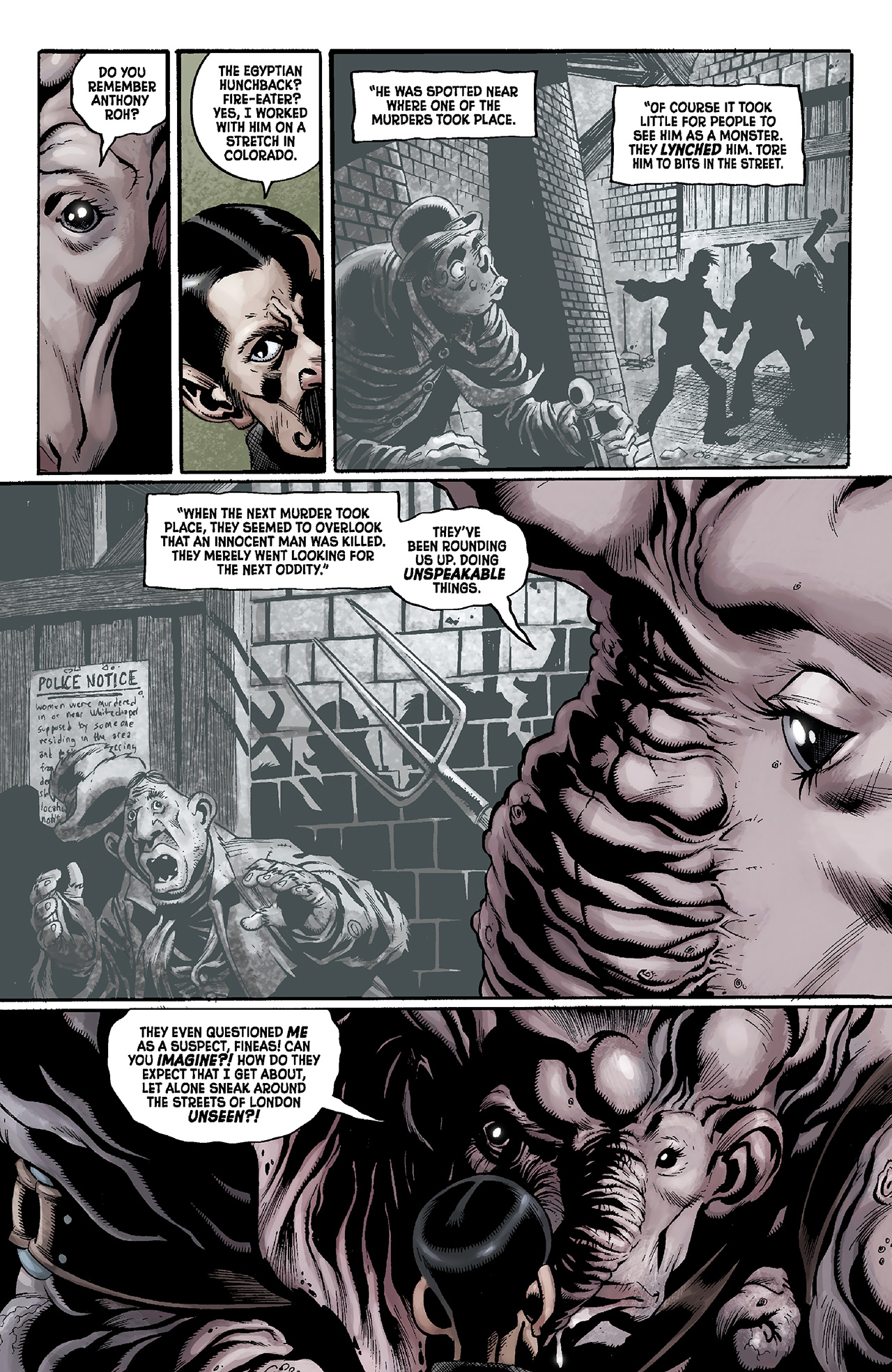 Read online Billy the Kid's Old Timey Oddities and the Ghastly Fiend of London comic -  Issue #1 - 11