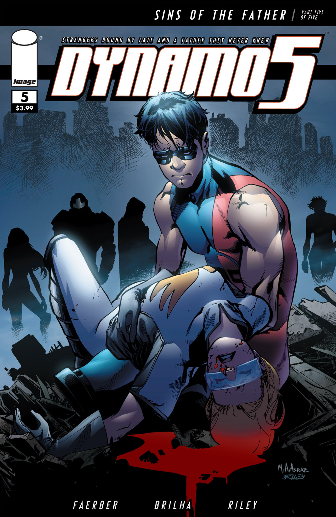 Read online Dynamo 5: Sins Of The Father comic -  Issue #5 - 1