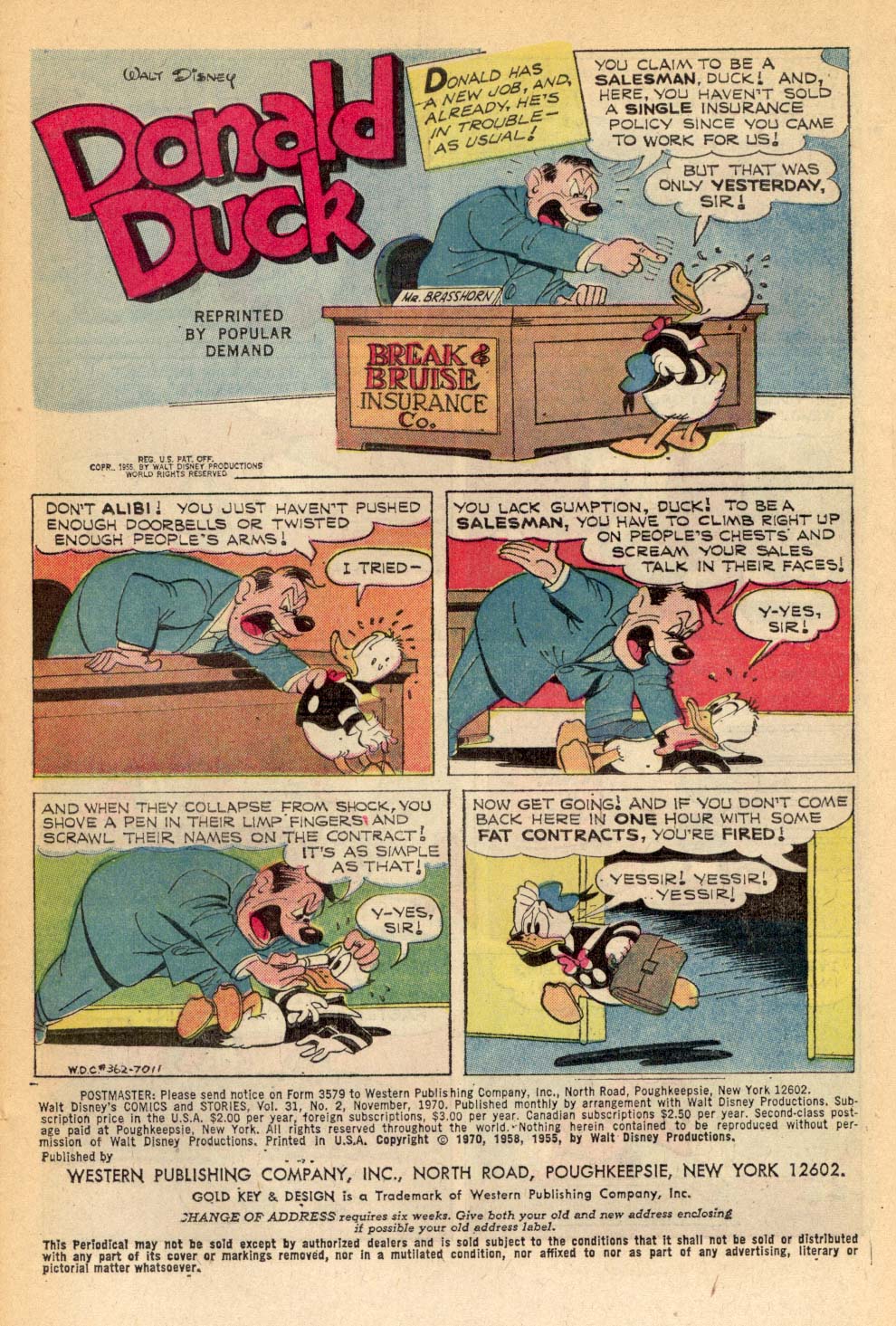 Read online Walt Disney's Comics and Stories comic -  Issue #362 - 3