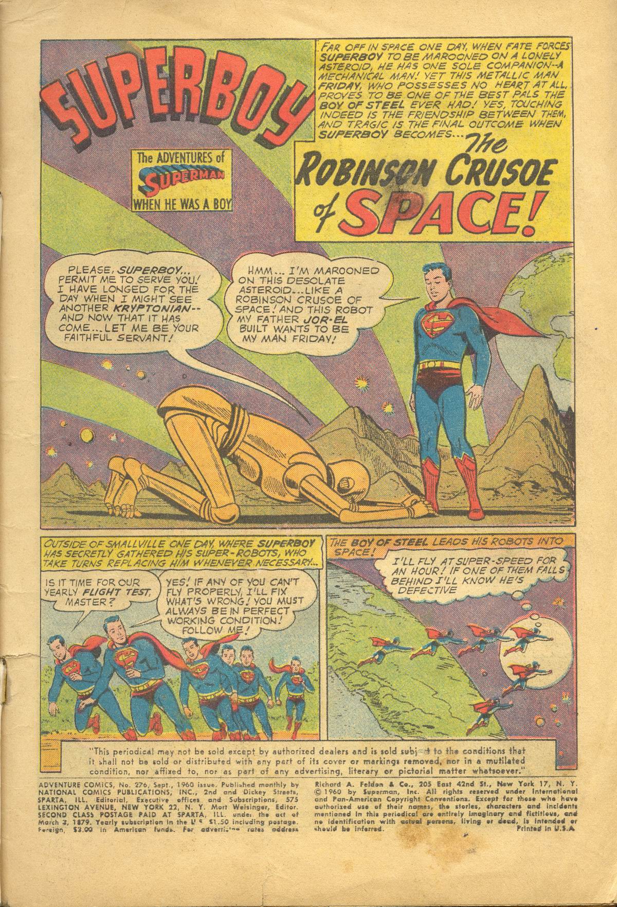 Read online Adventure Comics (1938) comic -  Issue #276 - 4