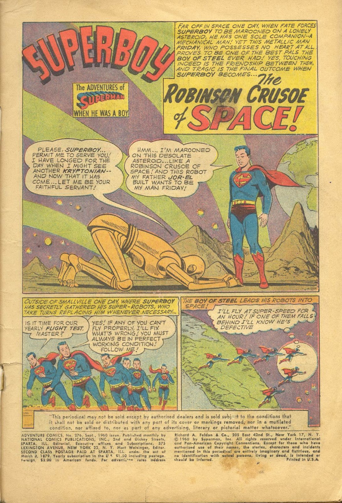 Adventure Comics (1938) issue 276 - Page 4