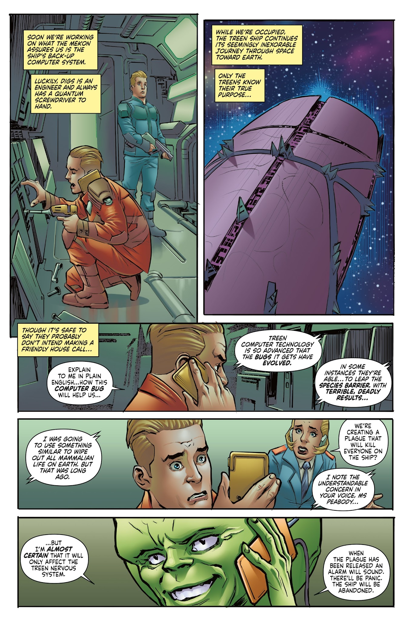 Read online Dan Dare (2017) comic -  Issue #3 - 12