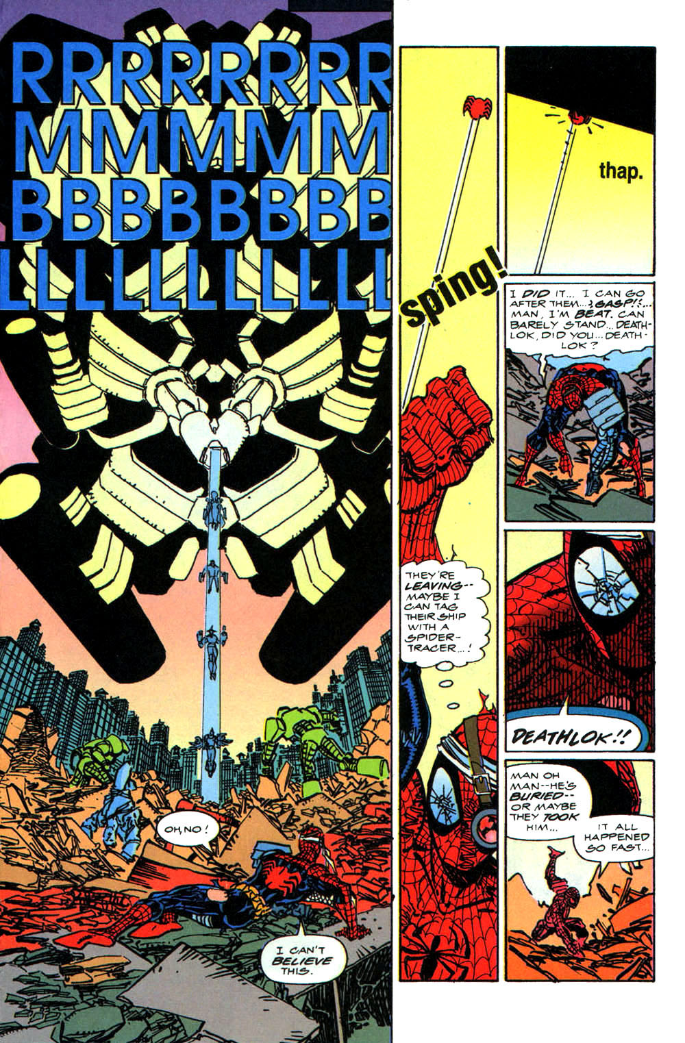 Read online Spider-Man (1990) comic -  Issue #21 - Dealing Arms - 22