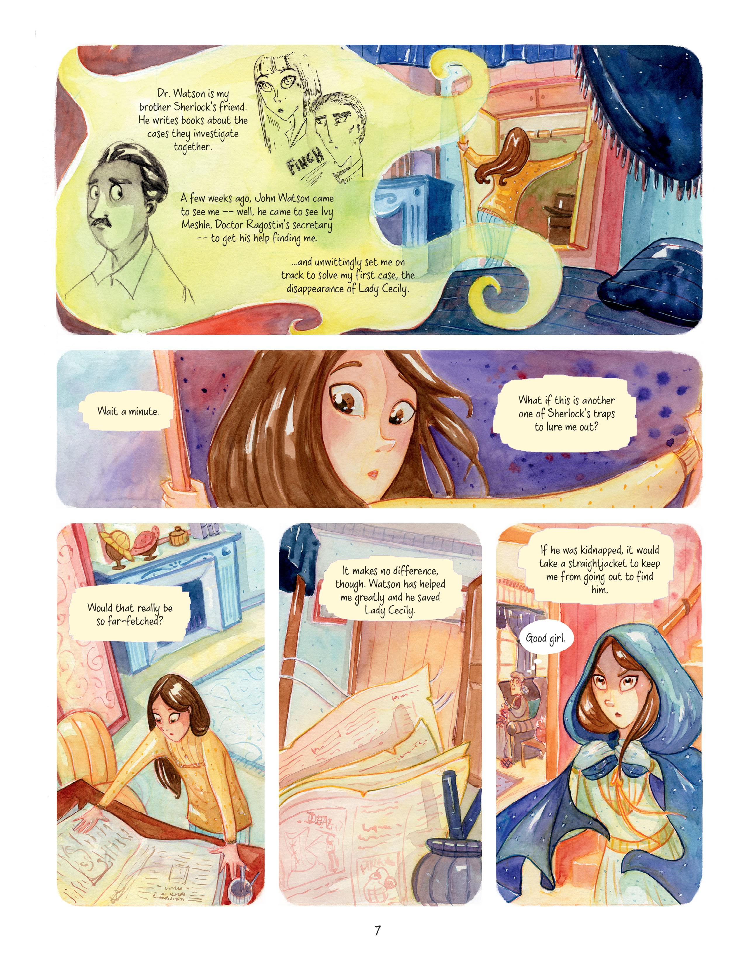 Read online An Enola Holmes Mystery comic -  Issue #3 - 8