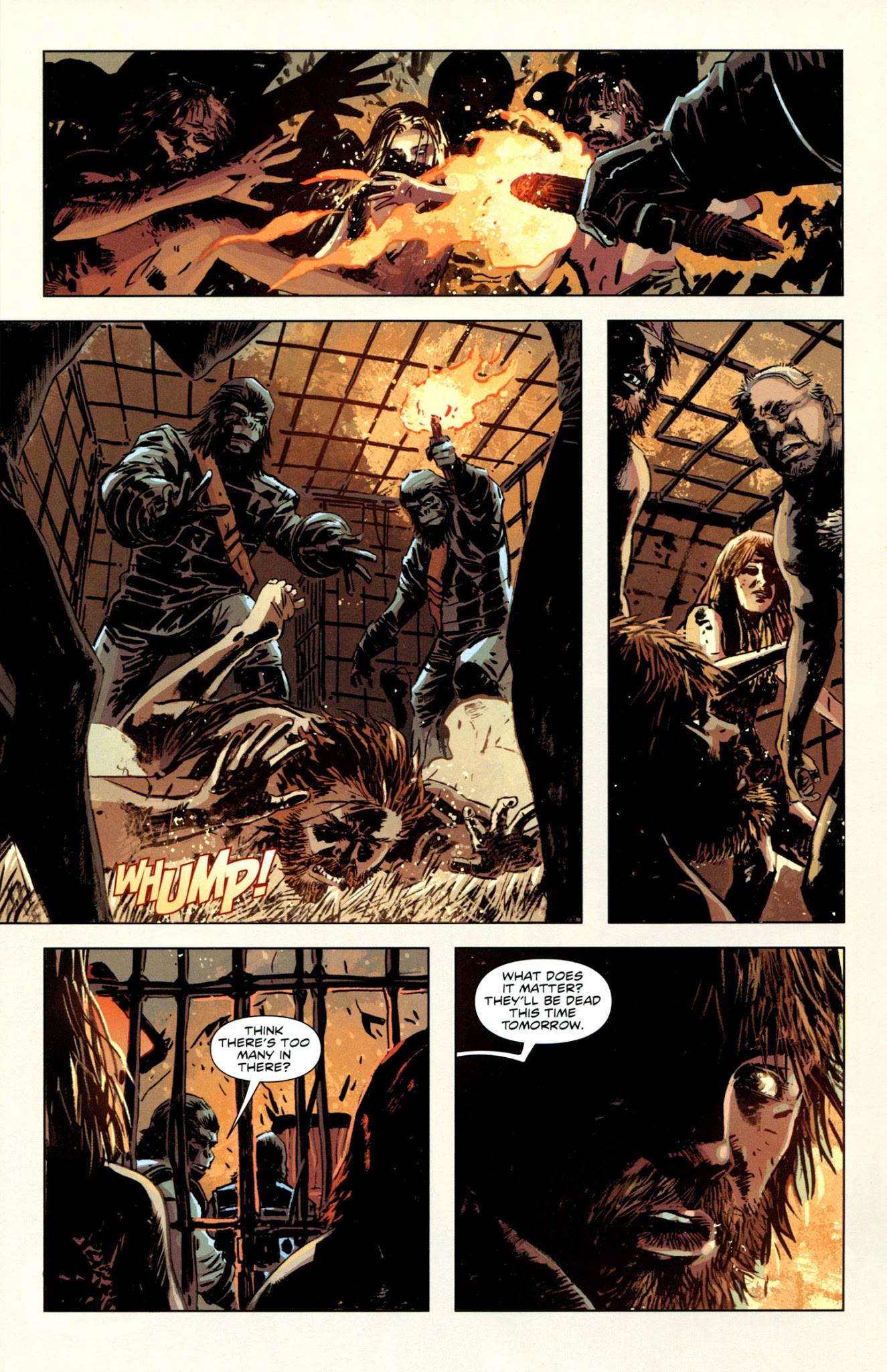 Read online Betrayal of the Planet of the Apes comic -  Issue #3 - 16