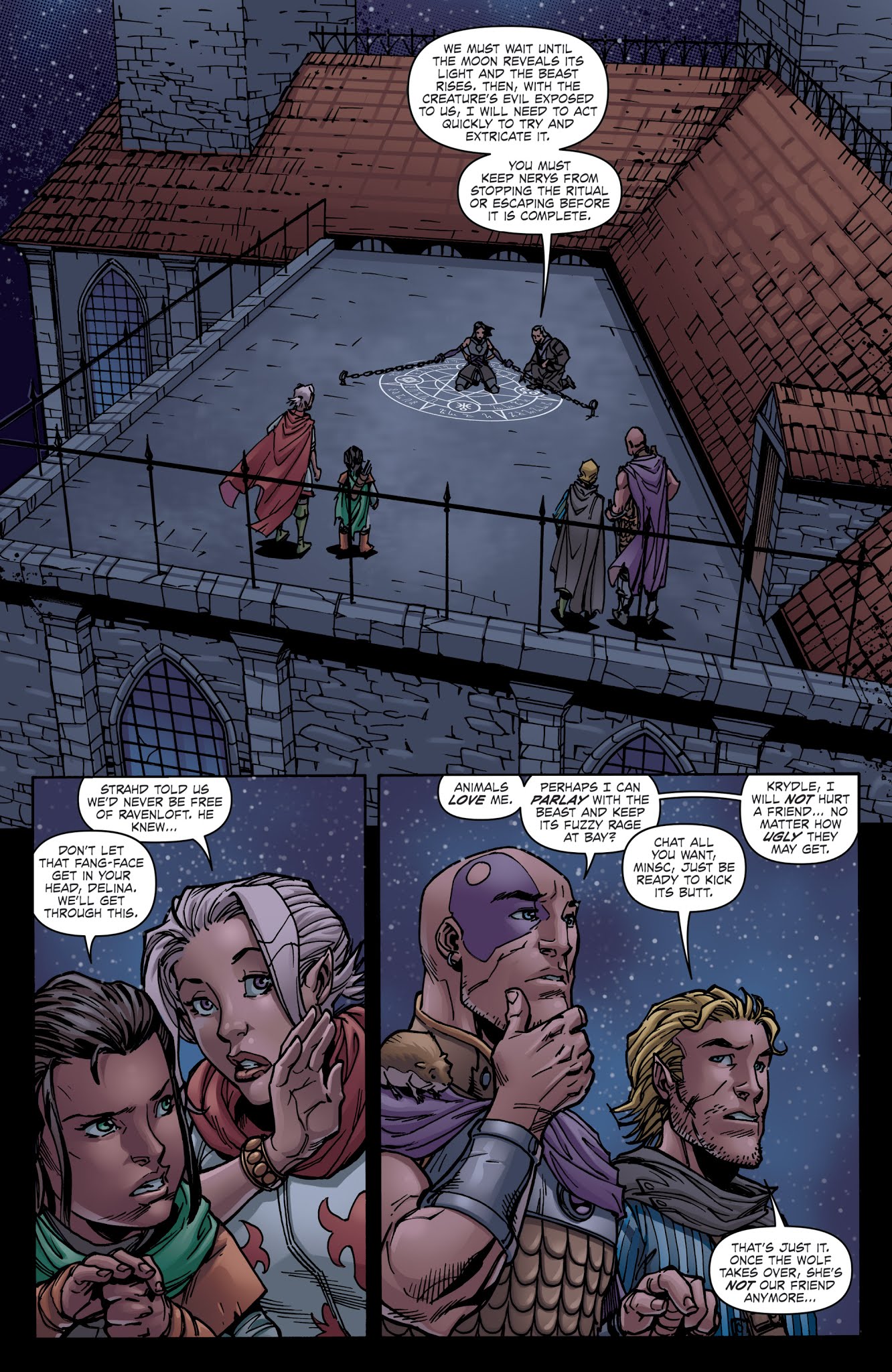 Read online Dungeons & Dragons: Evil At Baldur's Gate comic -  Issue #4 - 14