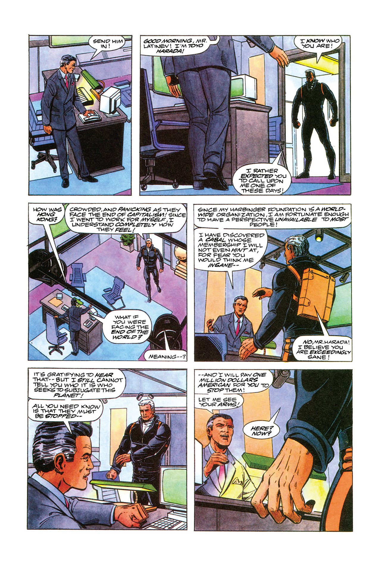Read online X-O Manowar (1992) comic -  Issue #3 - 7