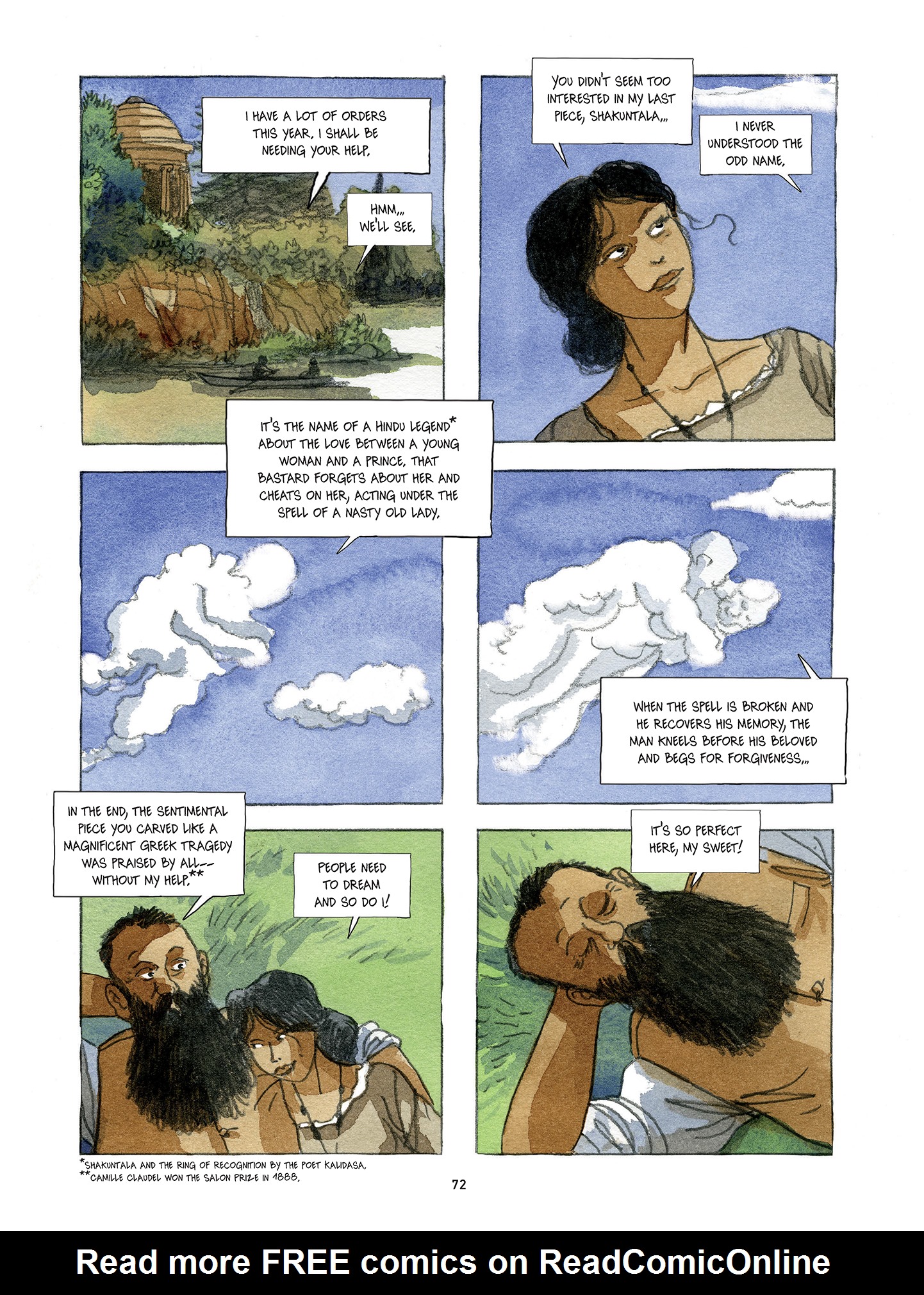 Read online Rodin: Fugit Amor, An Intimate Portrait comic -  Issue # TPB - 73