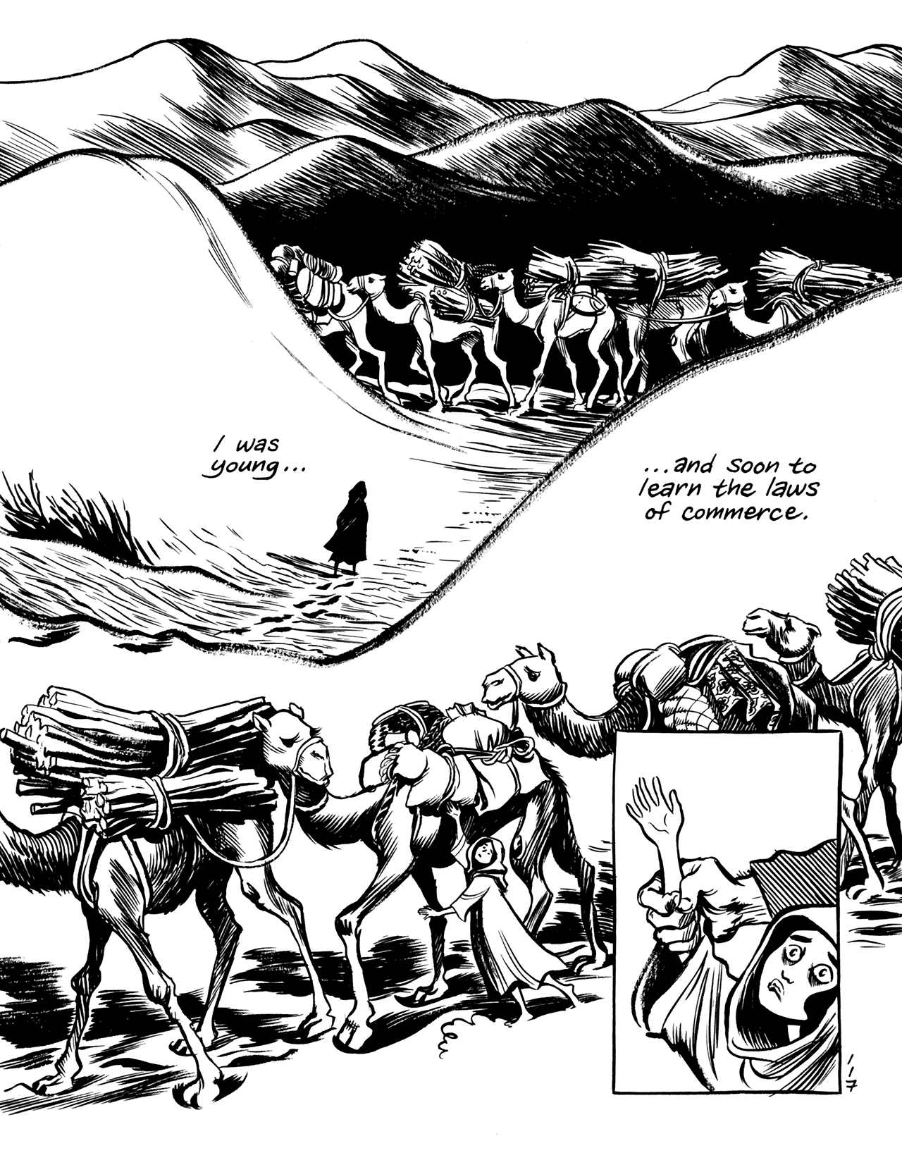 Read online Habibi comic -  Issue # Part 1 - 117
